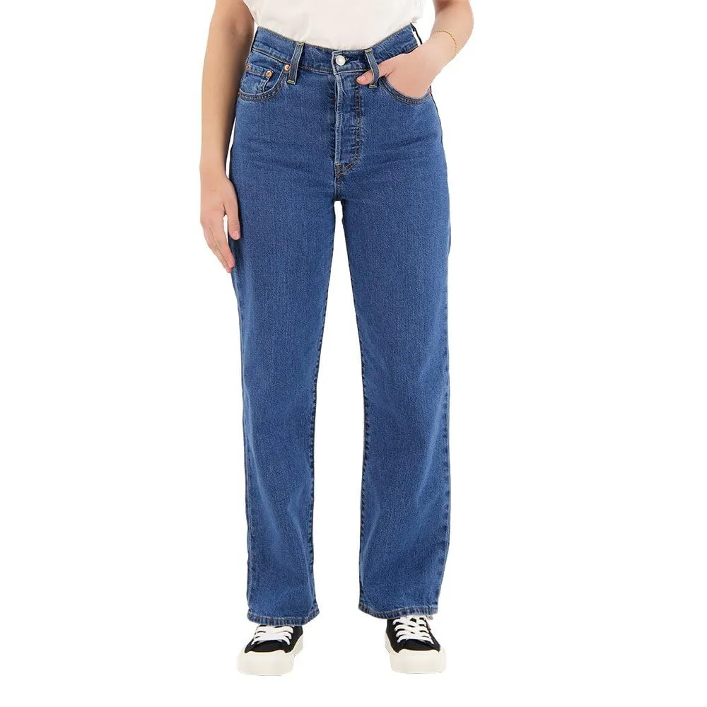 Levi's Ribcage Straight Ankle Jeans, Cool As A Pickle, 31W / 31L - immagine 1