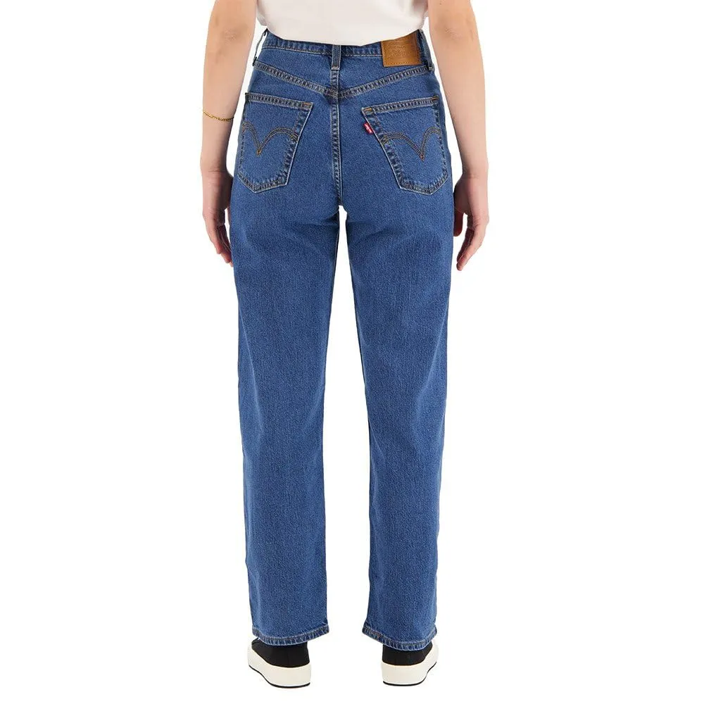 Levi's Ribcage Straight Ankle Jeans, Cool As A Pickle, 31W / 31L - immagine 2
