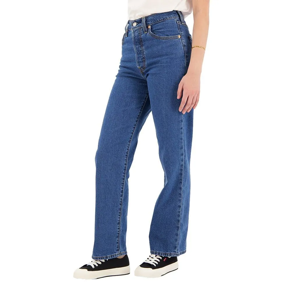 Levi's Ribcage Straight Ankle Jeans, Cool As A Pickle, 31W / 31L - immagine 4