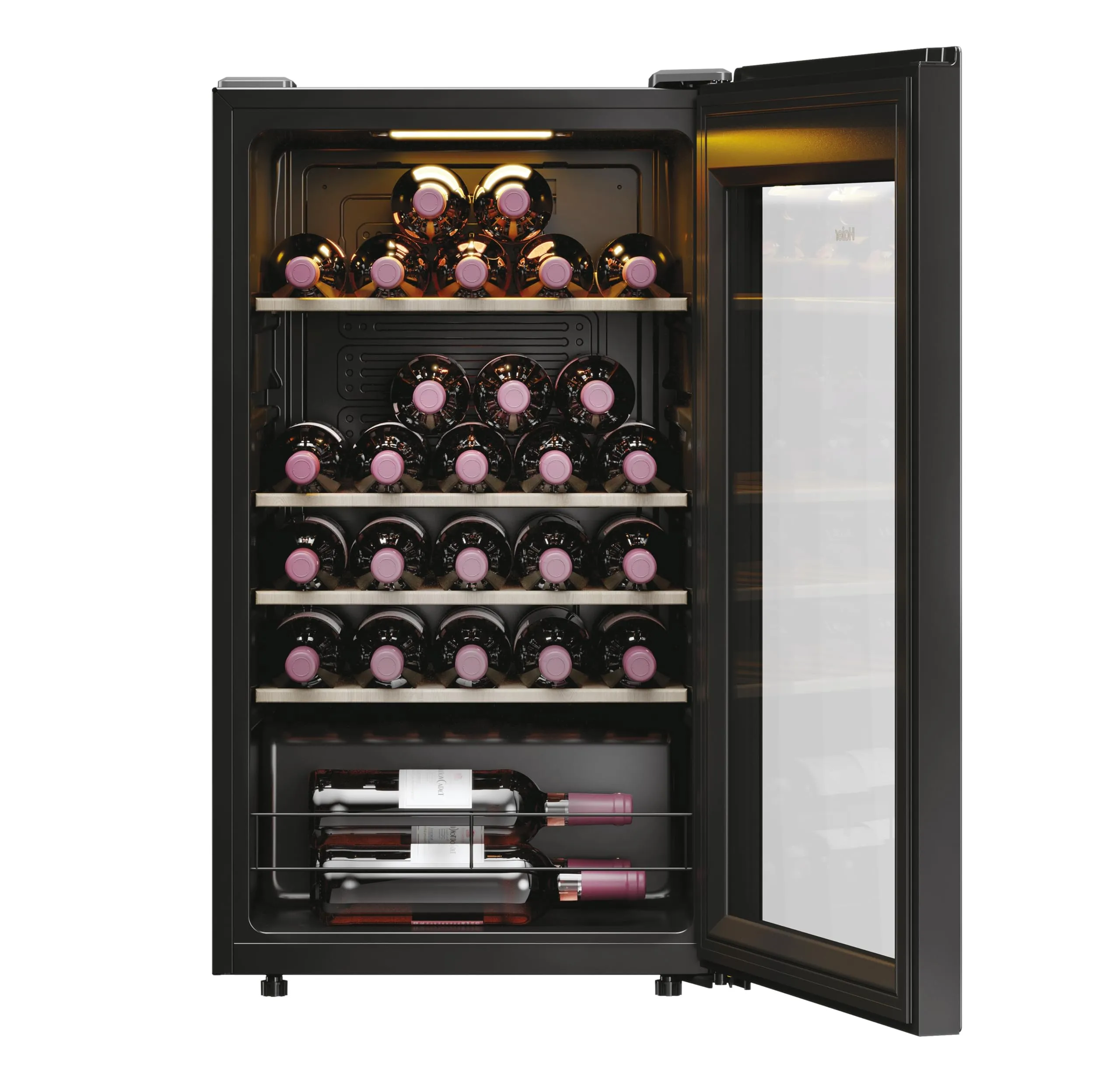 Haier Wine Bank 50 Serie 3 Cantinetta Vino 34 Bottiglie Monozona Classe G - immagine 4