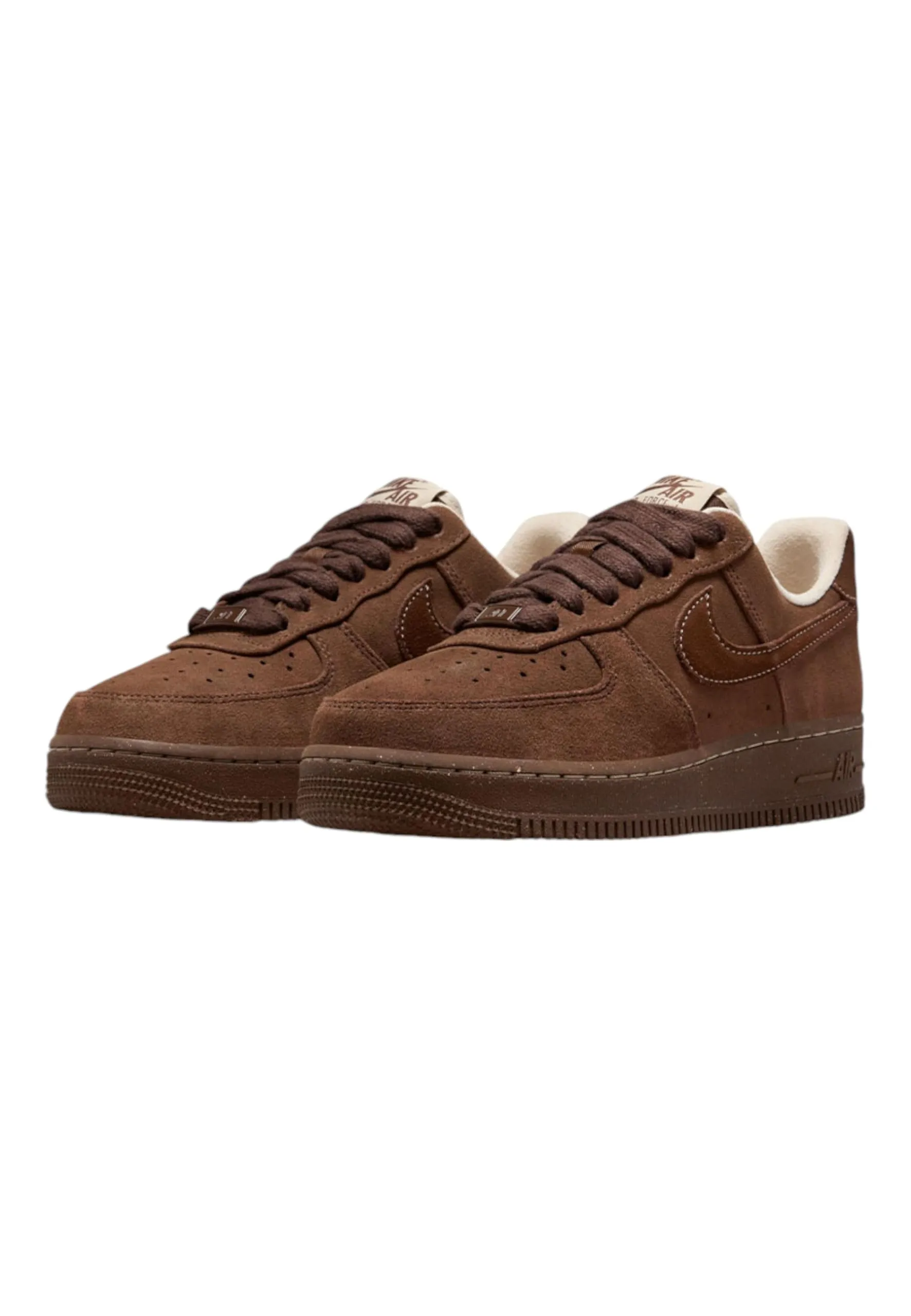 Nike Women's Air Force 1 '07 Sneakers, Leather, Brown-Sand - immagine 2