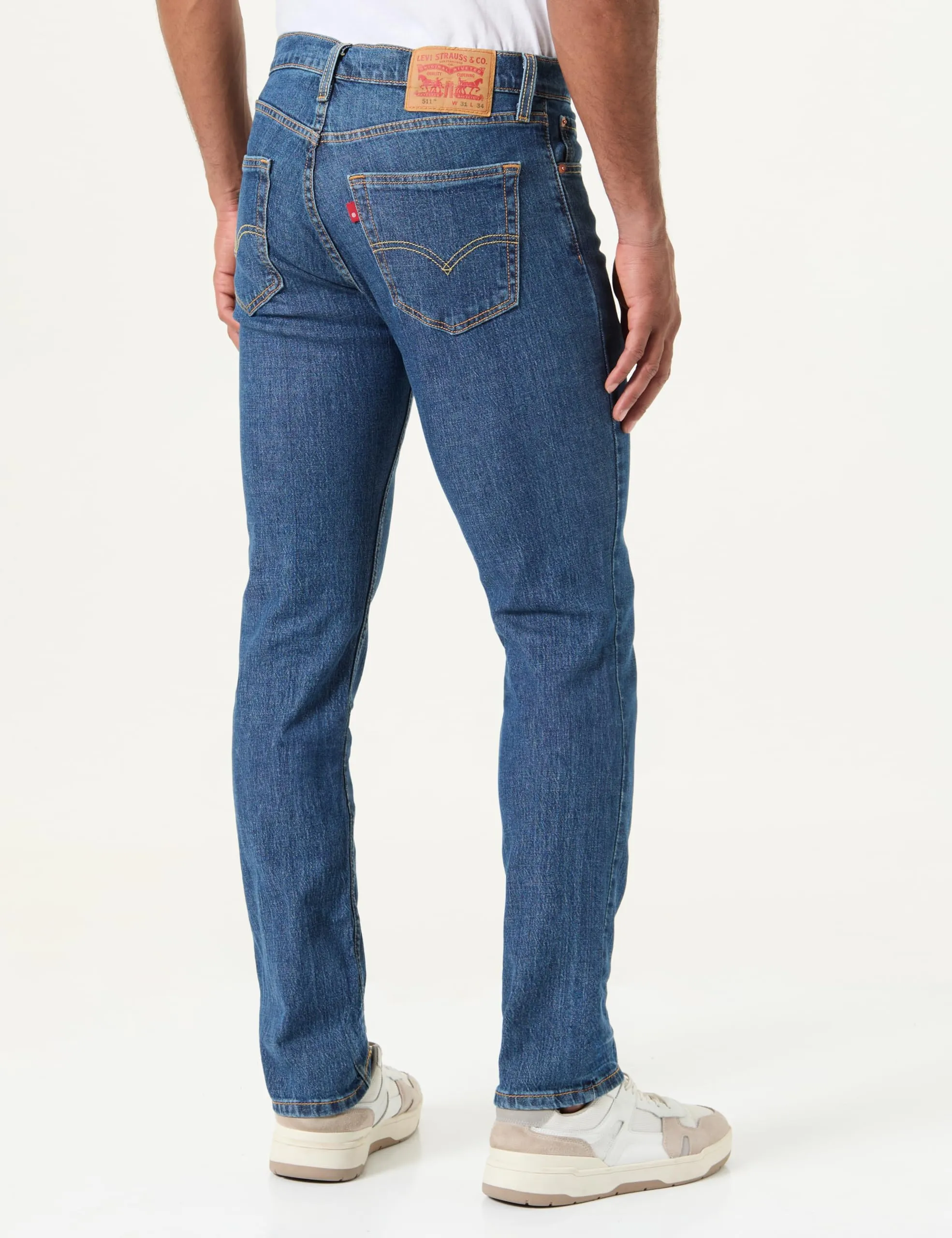Levi's 511 Slim Jeans Uomo, Calm N Cool, 38W / 34L - immagine 2