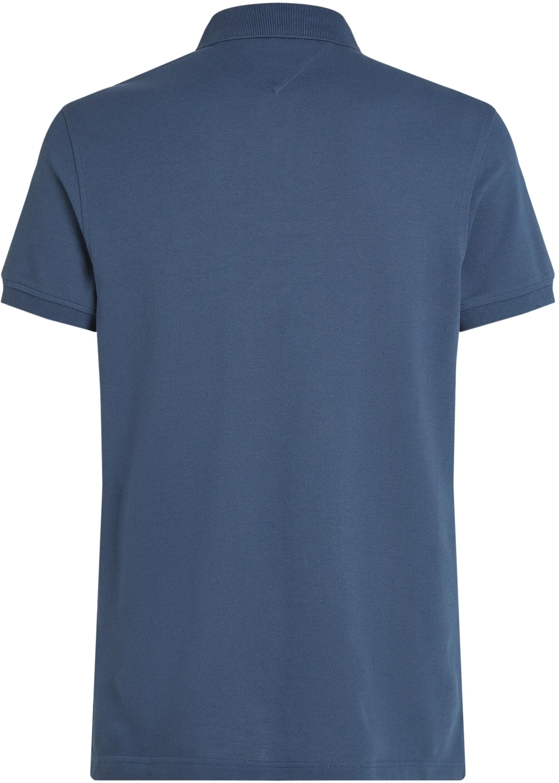 Tommy Hilfiger Polo Maniche Corte Slim Fit, Blu Aegean Sea, S - immagine 6