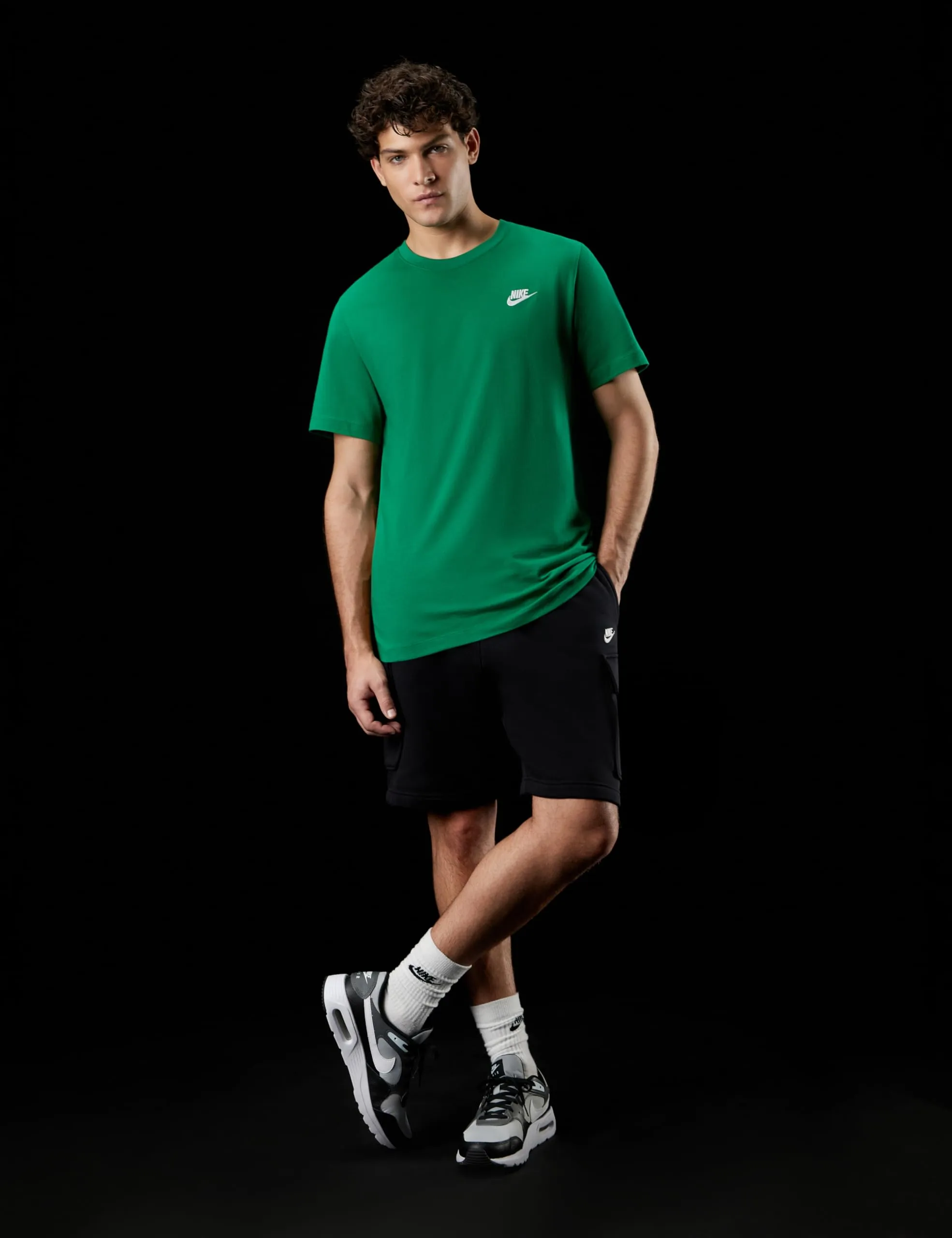 Nike Sportswear Club T-Shirt AR4997-365 - Malachite - 2XL - immagine 3