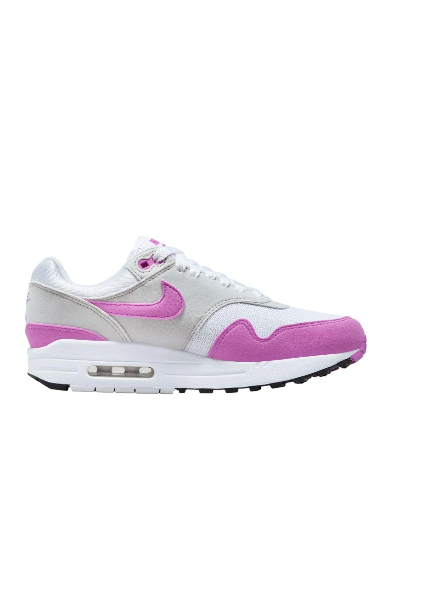 Nike Air Max 1 '87 Women's DZ2628 Neutral Grey/Fuchsia Dream-White-Black EU 44.5 - immagine 3