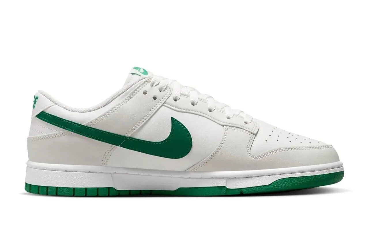 Nike Dunk Low Retro DV0831 Summit White/Malachite-Platinum Tint - immagine 2