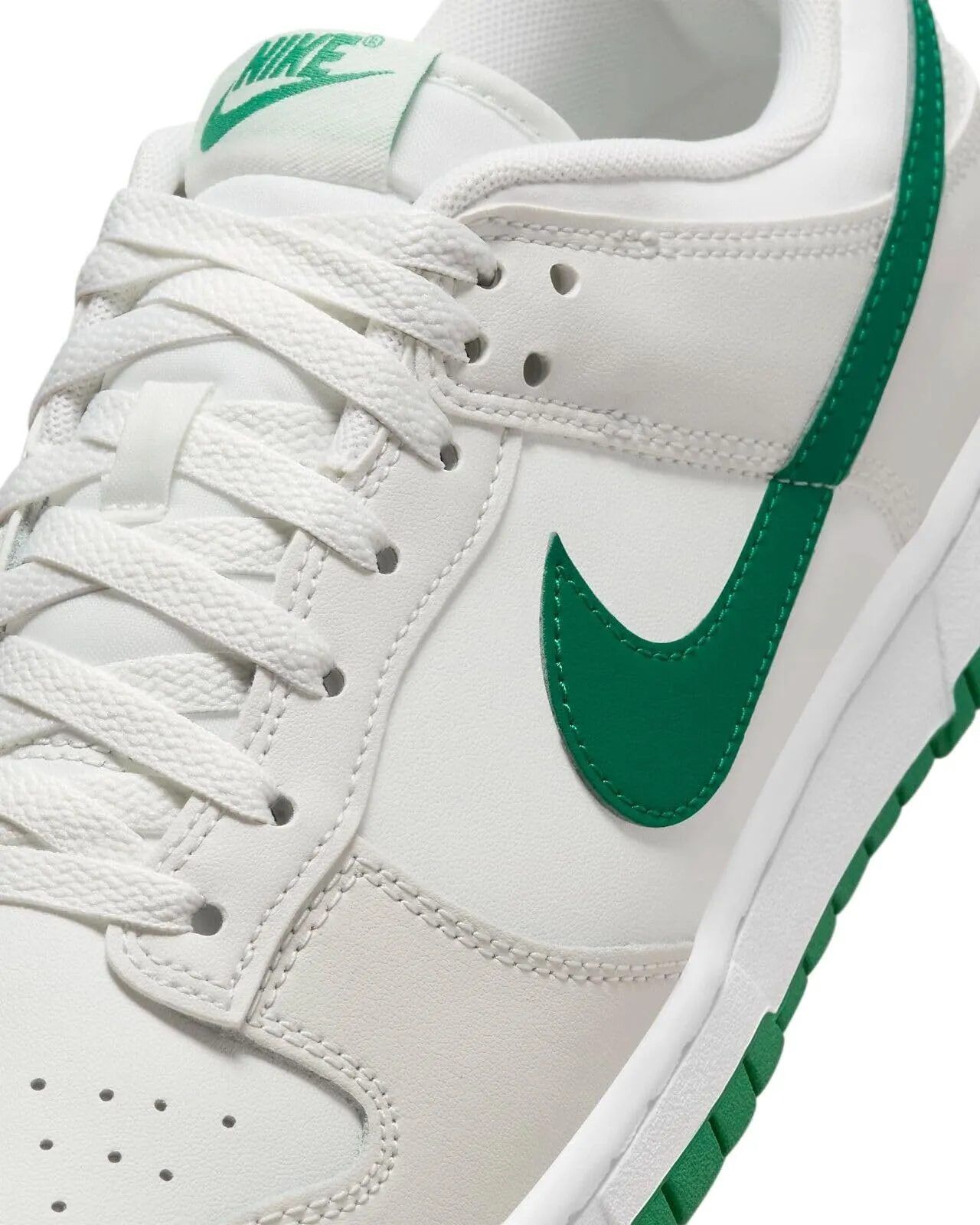 Nike Dunk Low Retro DV0831 Summit White/Malachite-Platinum Tint - immagine 5