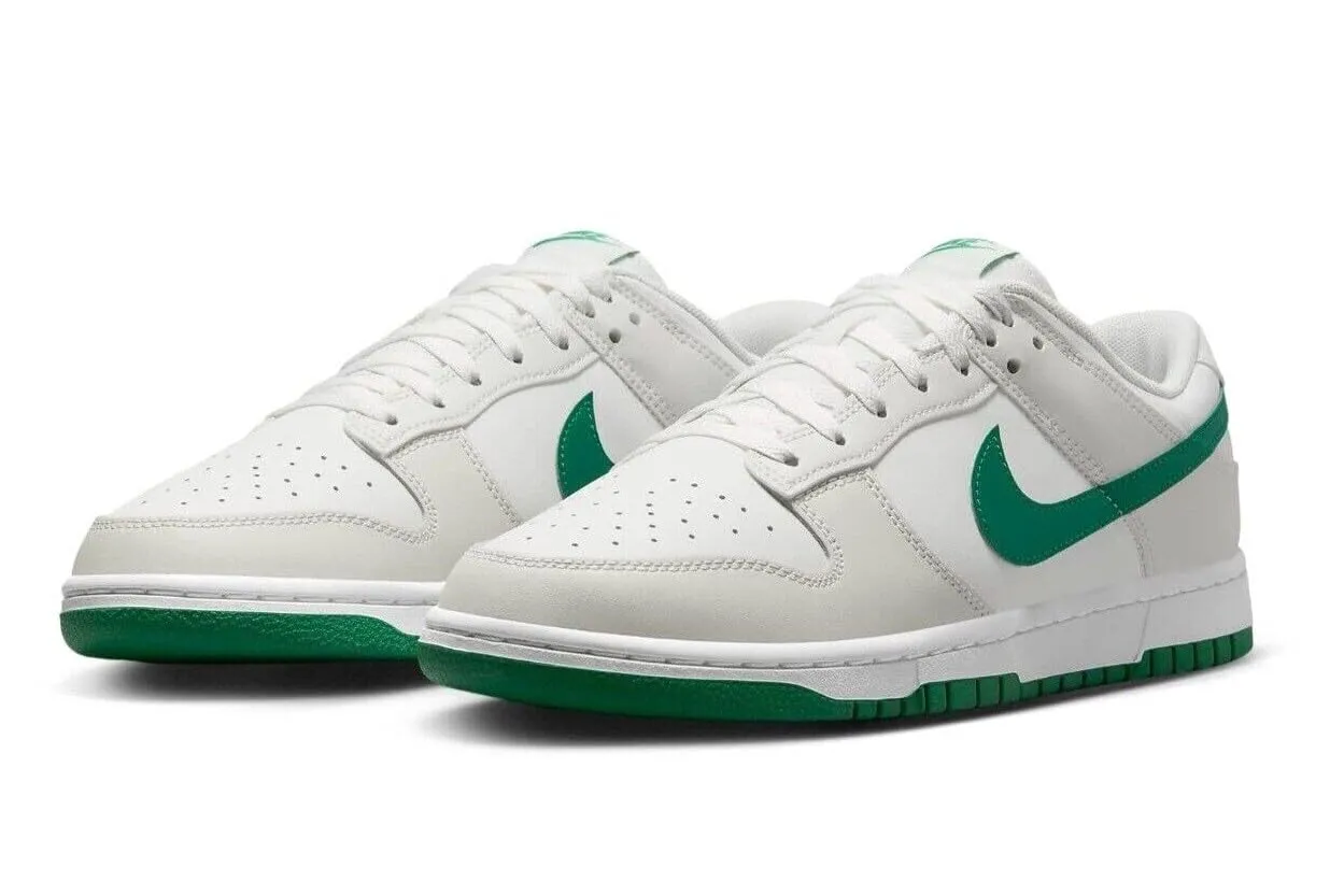Nike Dunk Low Retro DV0831 Summit White/Malachite-Platinum Tint - immagine 7