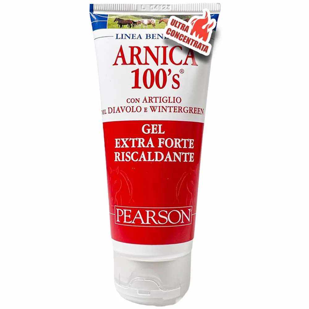 Arnica 100'S Gel Extraforte Riscaldante per Cavalli Pearson, 100 ml - immagine 1
