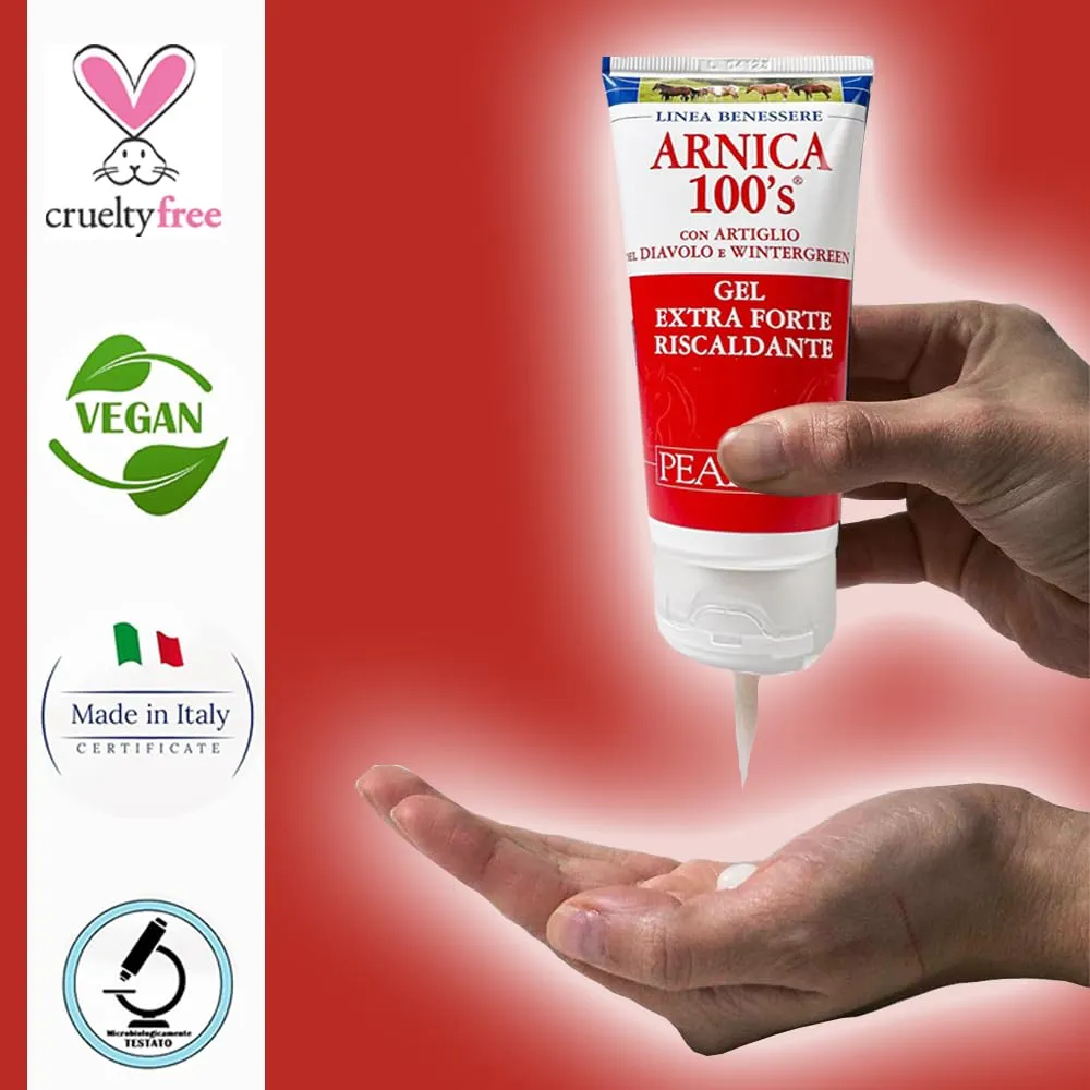 Arnica 100'S Gel Extraforte Riscaldante per Cavalli Pearson, 100 ml - immagine 6