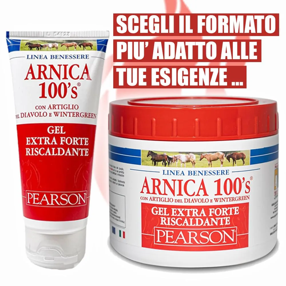 Arnica 100'S Gel Extraforte Riscaldante per Cavalli Pearson, 100 ml - immagine 7