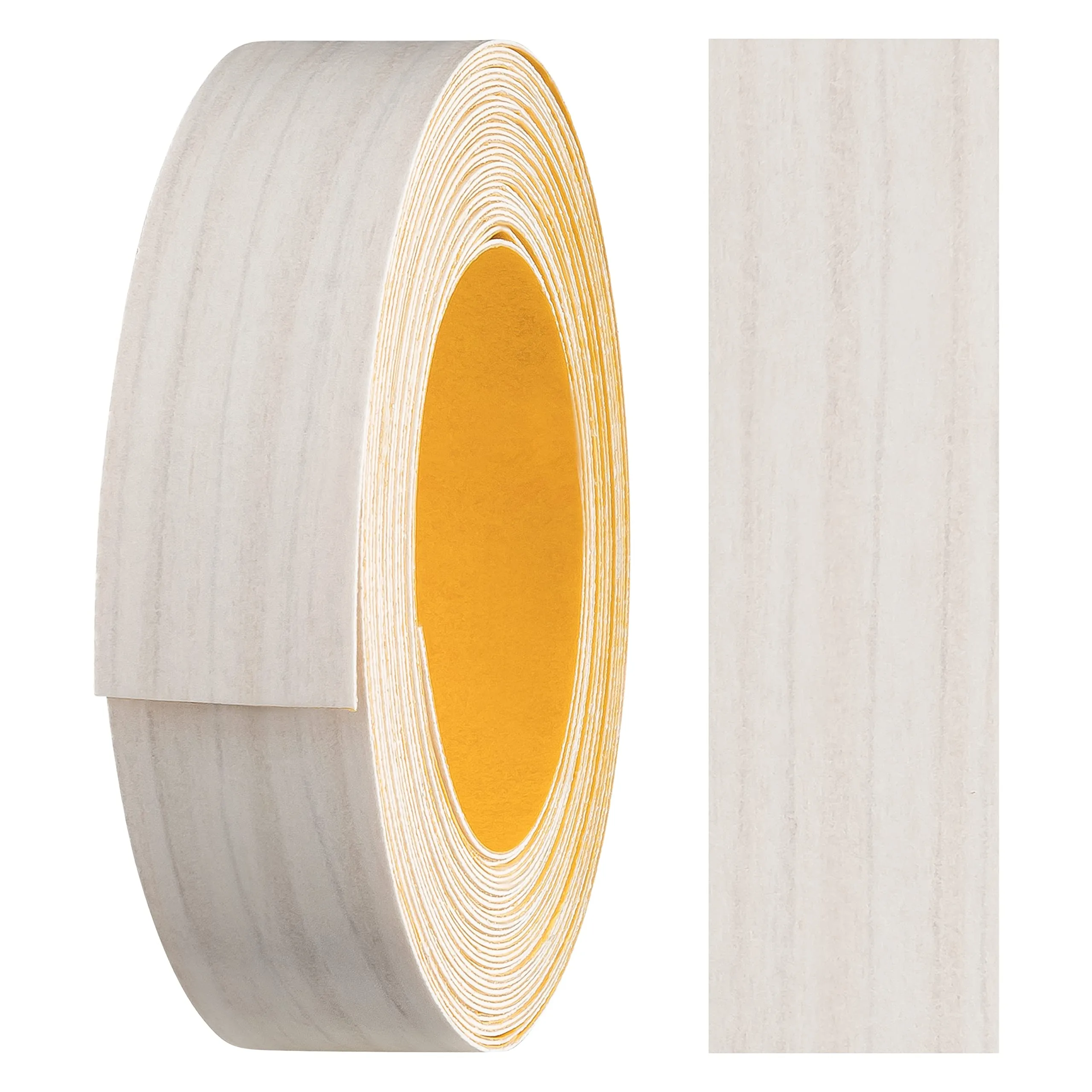 Haggiy nastro per bordi autoadesivo in melammina 18 mm x 5 m Woodline Crema - immagine 1