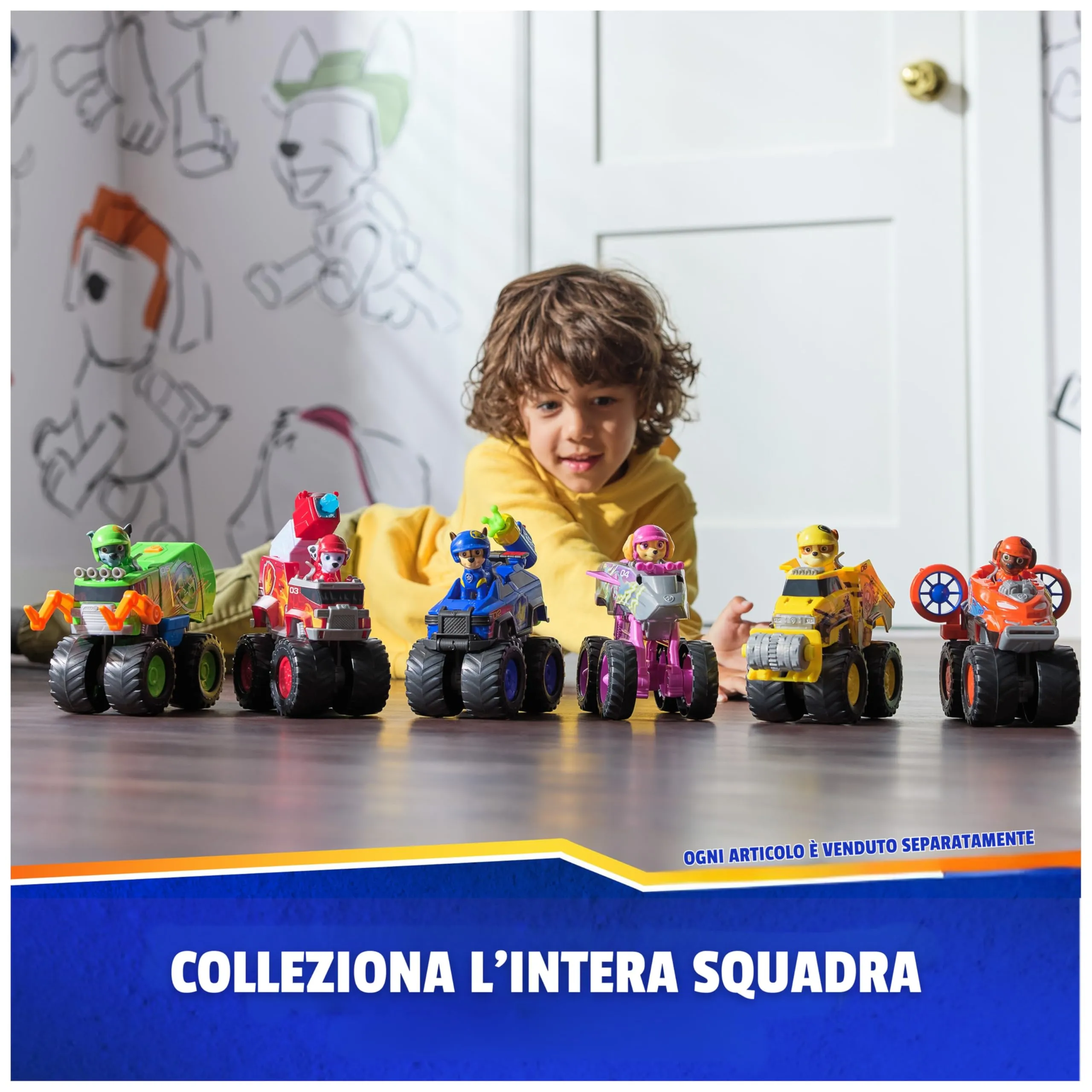 Paw Patrol Rescue Wheels Bulldozer di Rubble Veicolo Giocattolo - immagine 6