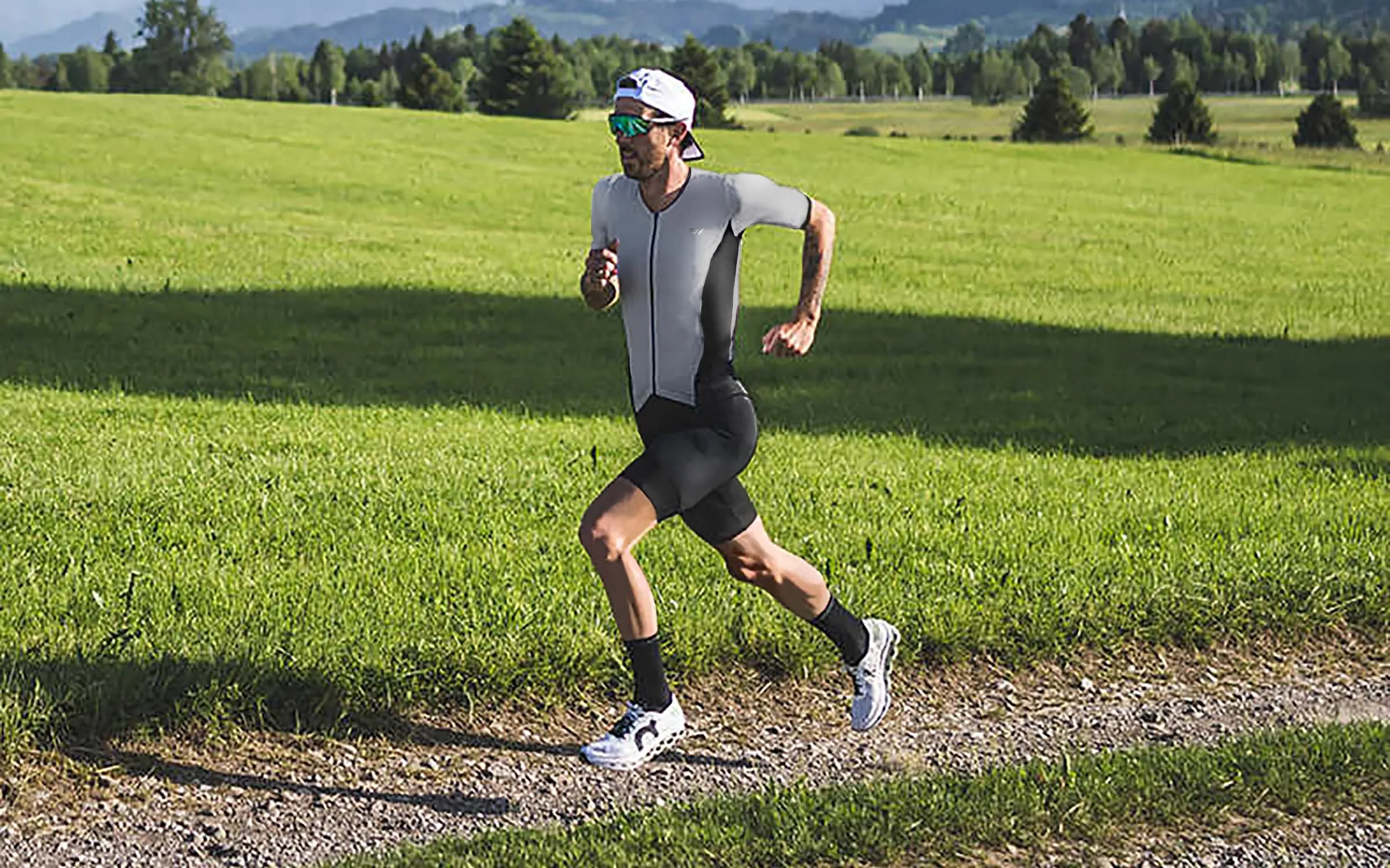 Lo.gas Trisuit Uomo Triathlon Tuta a Maniche Corte Traspirante Asciugatura Rapida - immagine 5