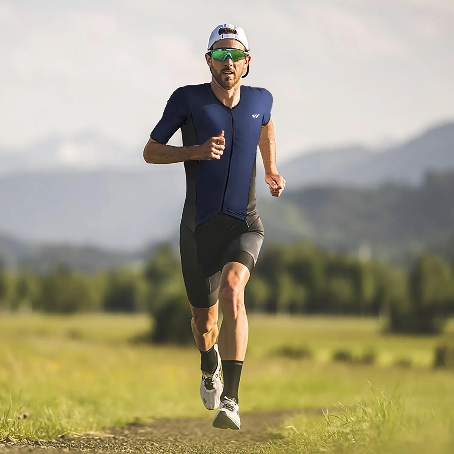 Lo.gas Trisuit Uomo Triathlon Tuta a Maniche Corte - immagine 5