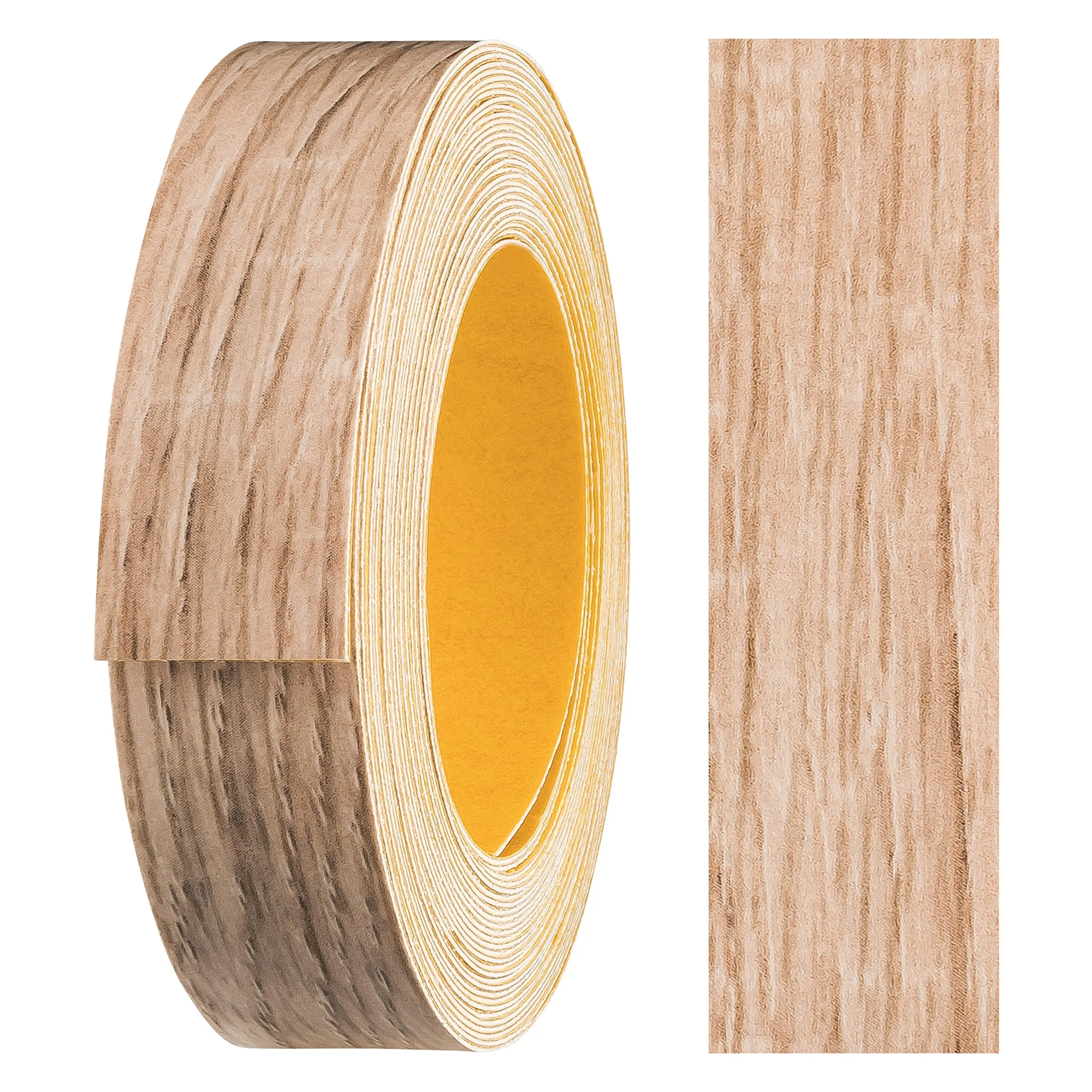 haggiy Nastro per bordi autoadesivo in melammina, 18 mm x 5 m, Rovere Sonoma - immagine 1