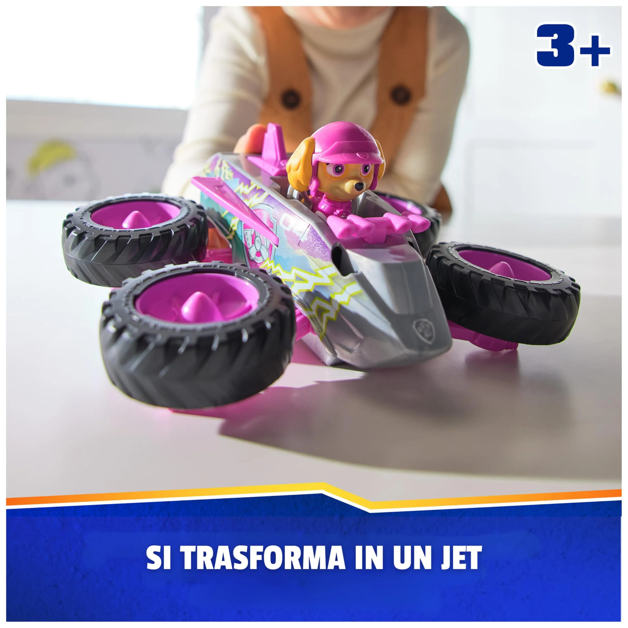 Paw Patrol Rescue Wheels Veicolo Jet di Skye - immagine 5