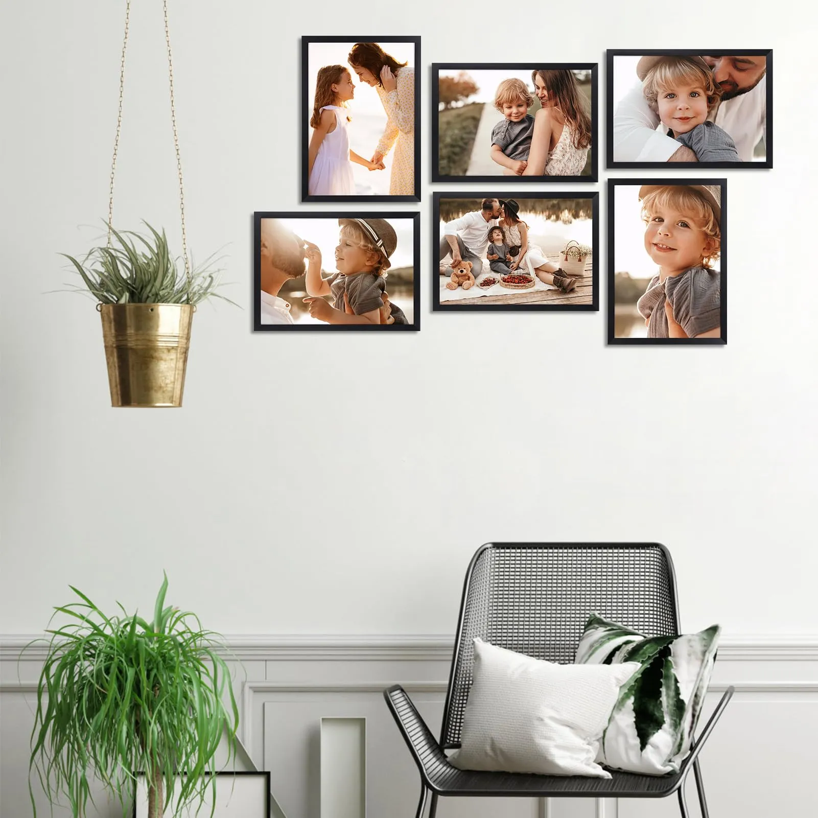 Giftgarden Cornice A4 in PVC, Nero, 1 Pezzo - immagine 5