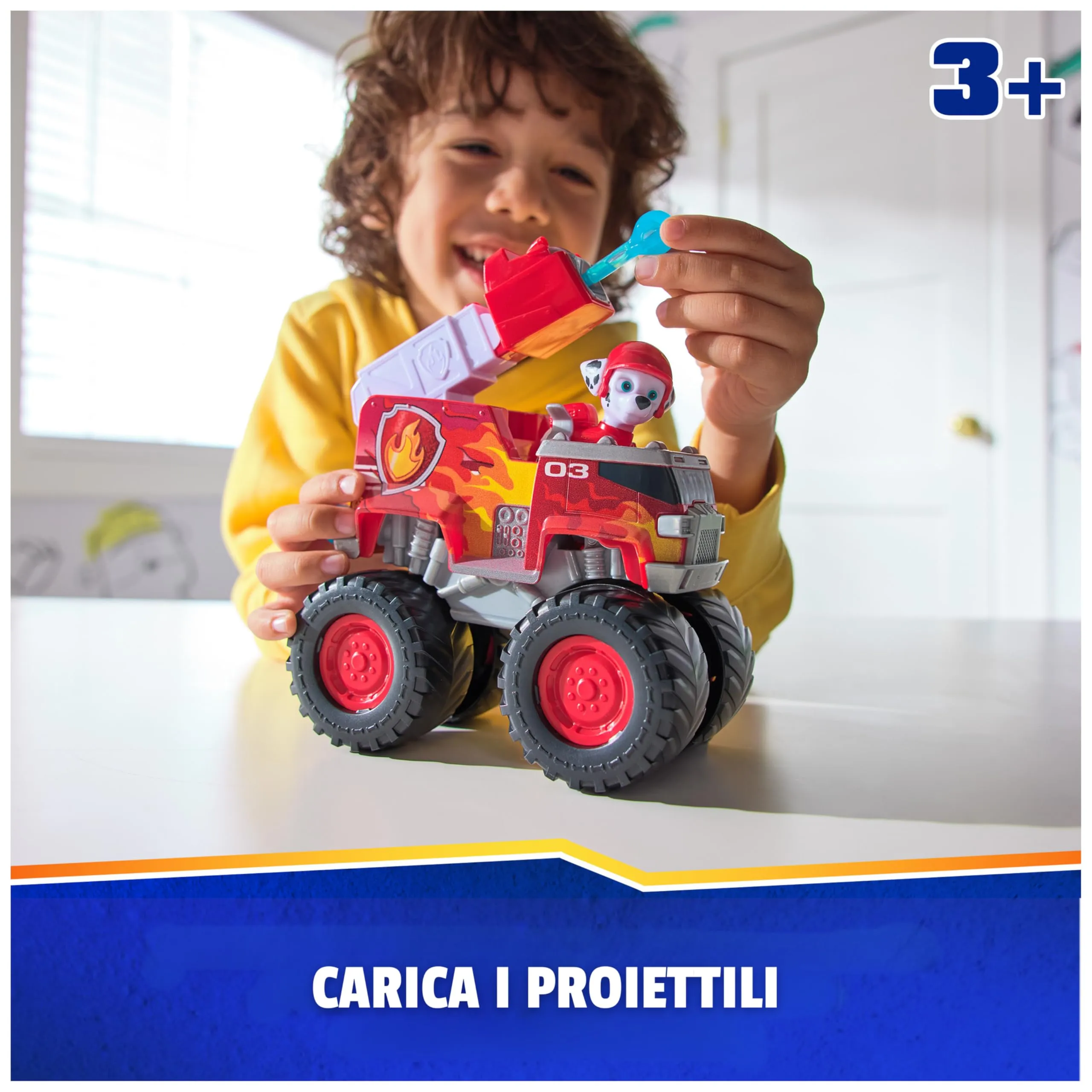 Paw Patrol Rescue Wheels Camion dei Pompieri di Marshall - immagine 5