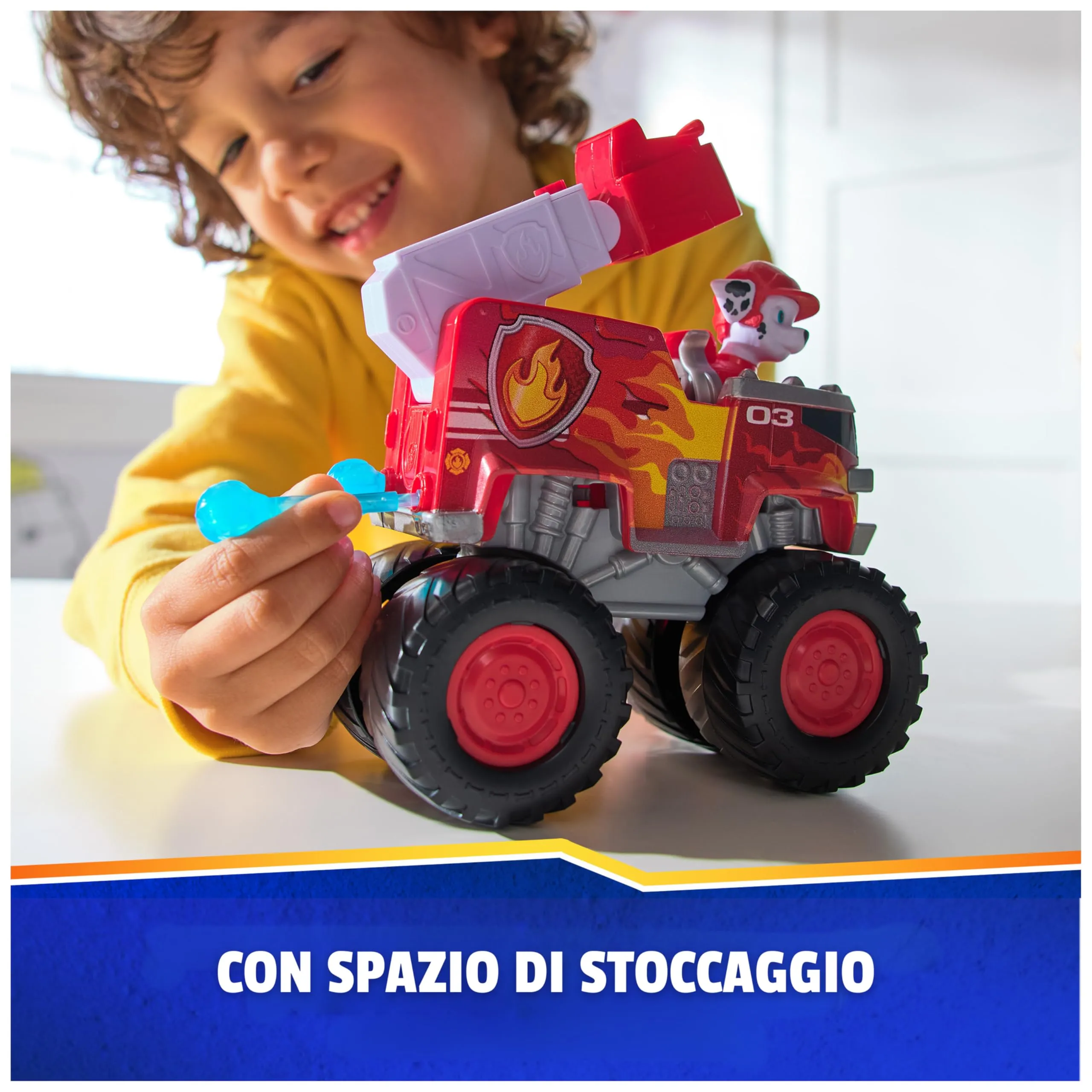 Paw Patrol Rescue Wheels Camion dei Pompieri di Marshall - immagine 7