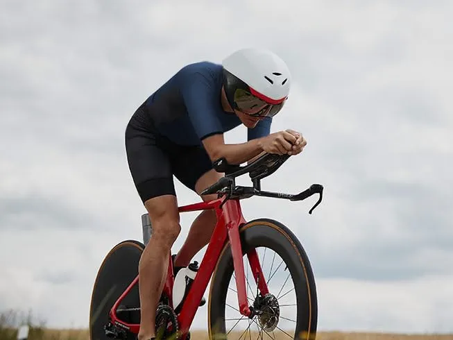 Lo.gas Trisuit Uomo Triathlon Tuta a Maniche Corte Traspirante Asciugatura Rapida - immagine 5