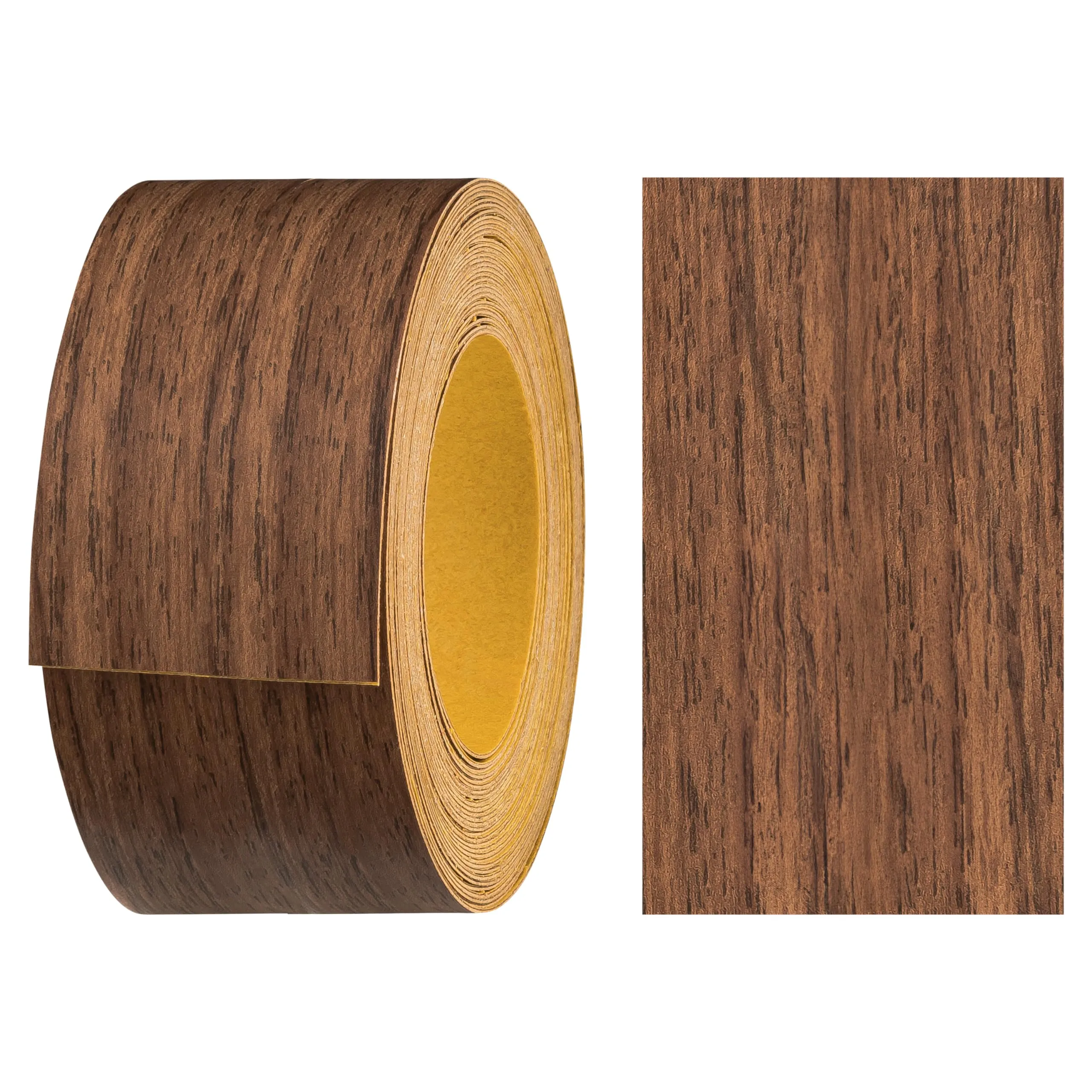 haggiy Nastro Bordi Melamina Acrilico, 40mm x 5m, Noce Macchiato - immagine 1