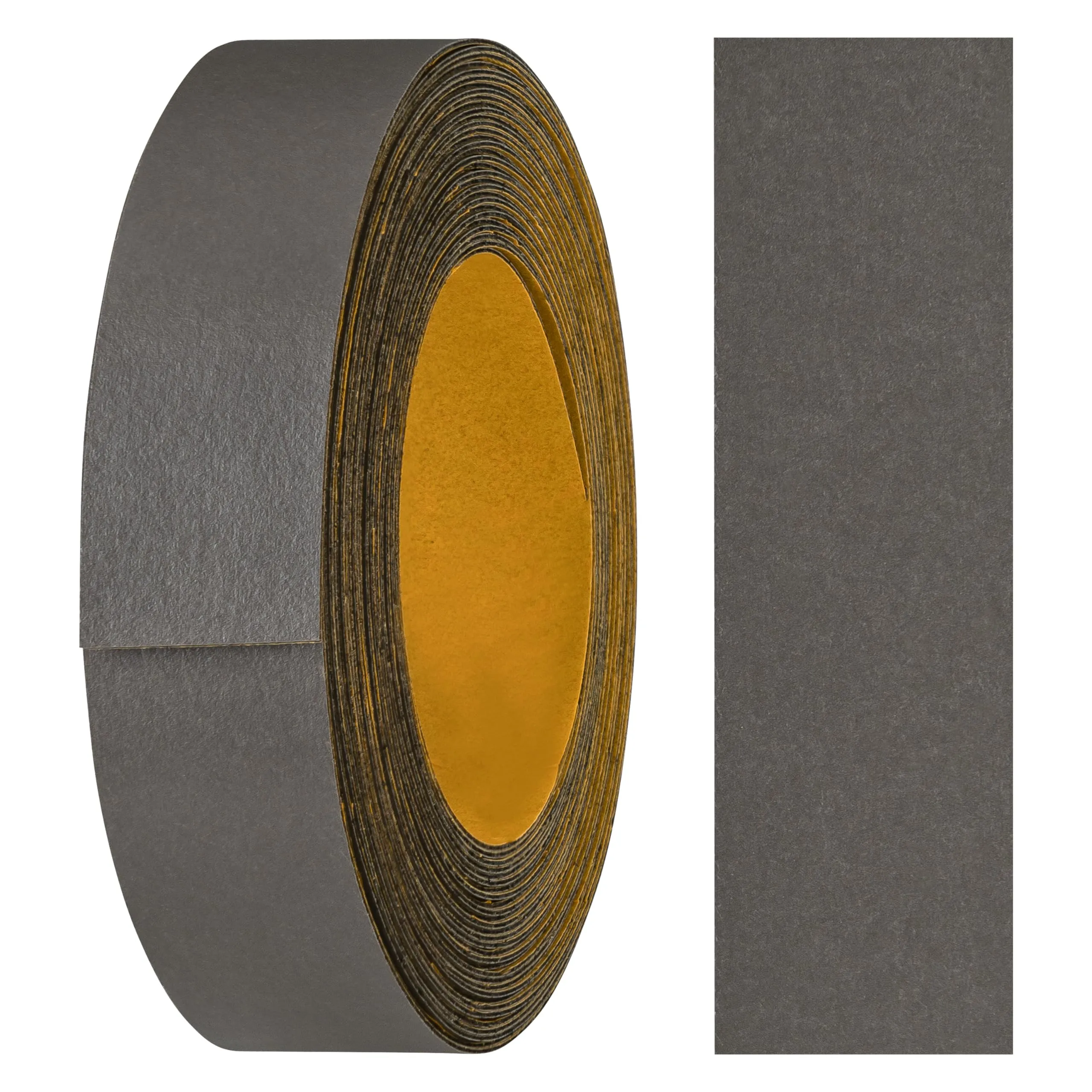 haggiy nastro per bordi autoadesivo in melammina, 18 mm x 5 m, grigio grafite - immagine 1