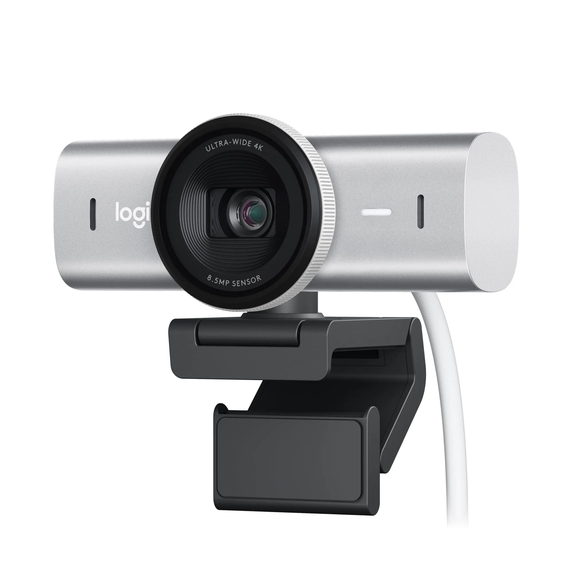 Logitech MX Brio 4K Webcam - Grigio chiaro - immagine 1