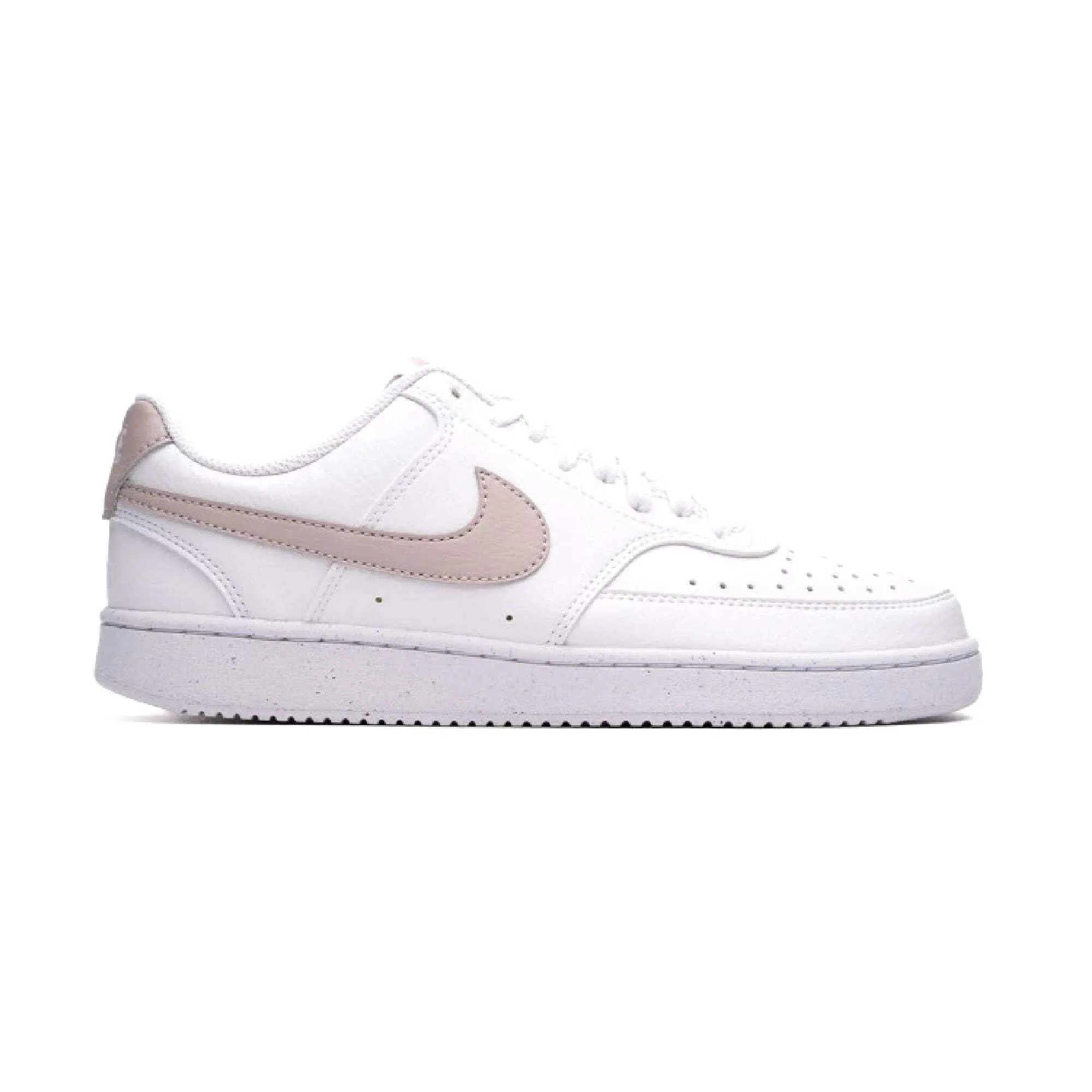 Nike Court Vision Lo NN Low Top Women's Shoes, White Platinum Violet, 40.5 EU - immagine 4