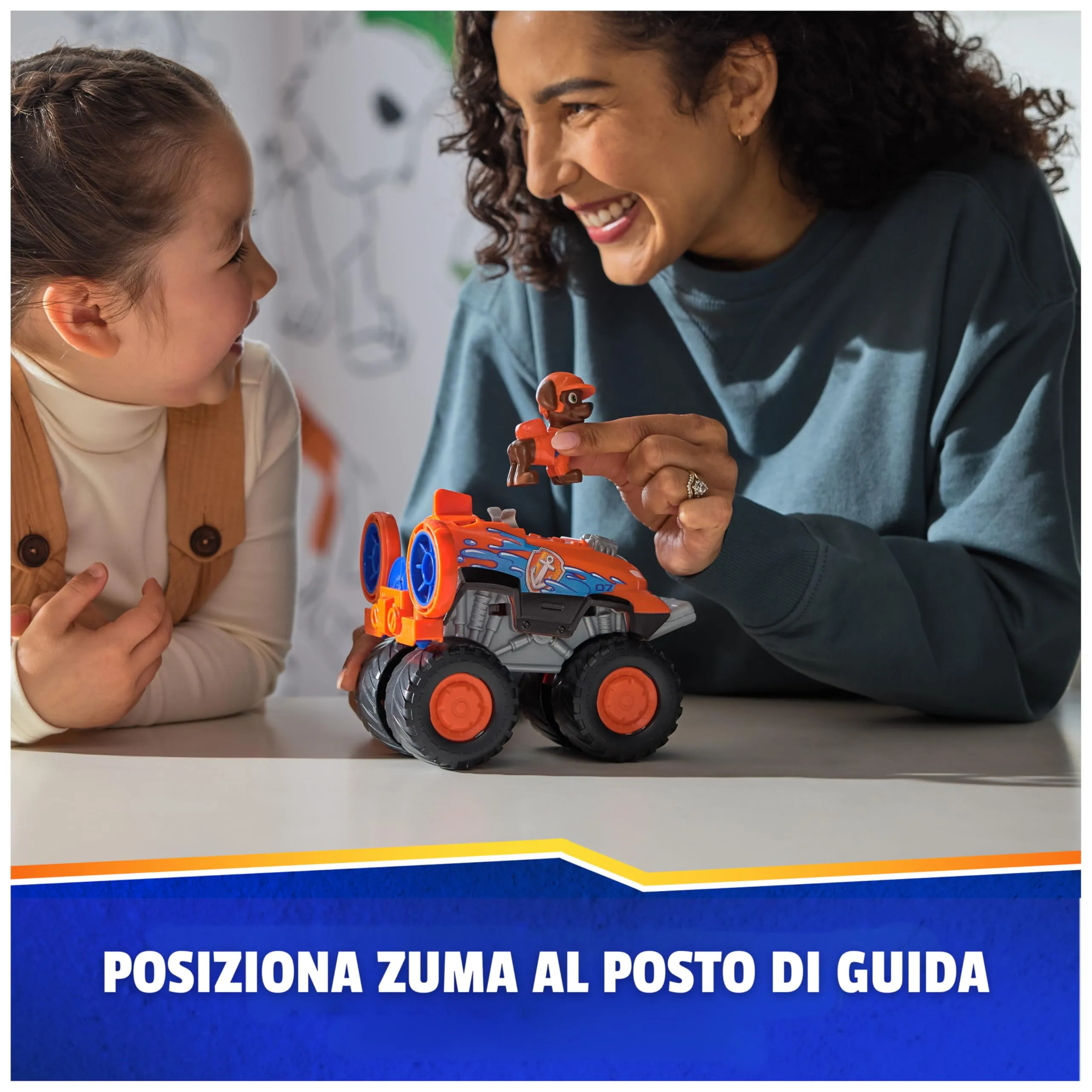 Paw Patrol Rescue Wheels Hovercraft di Zuma Veicolo Giocattolo - immagine 8