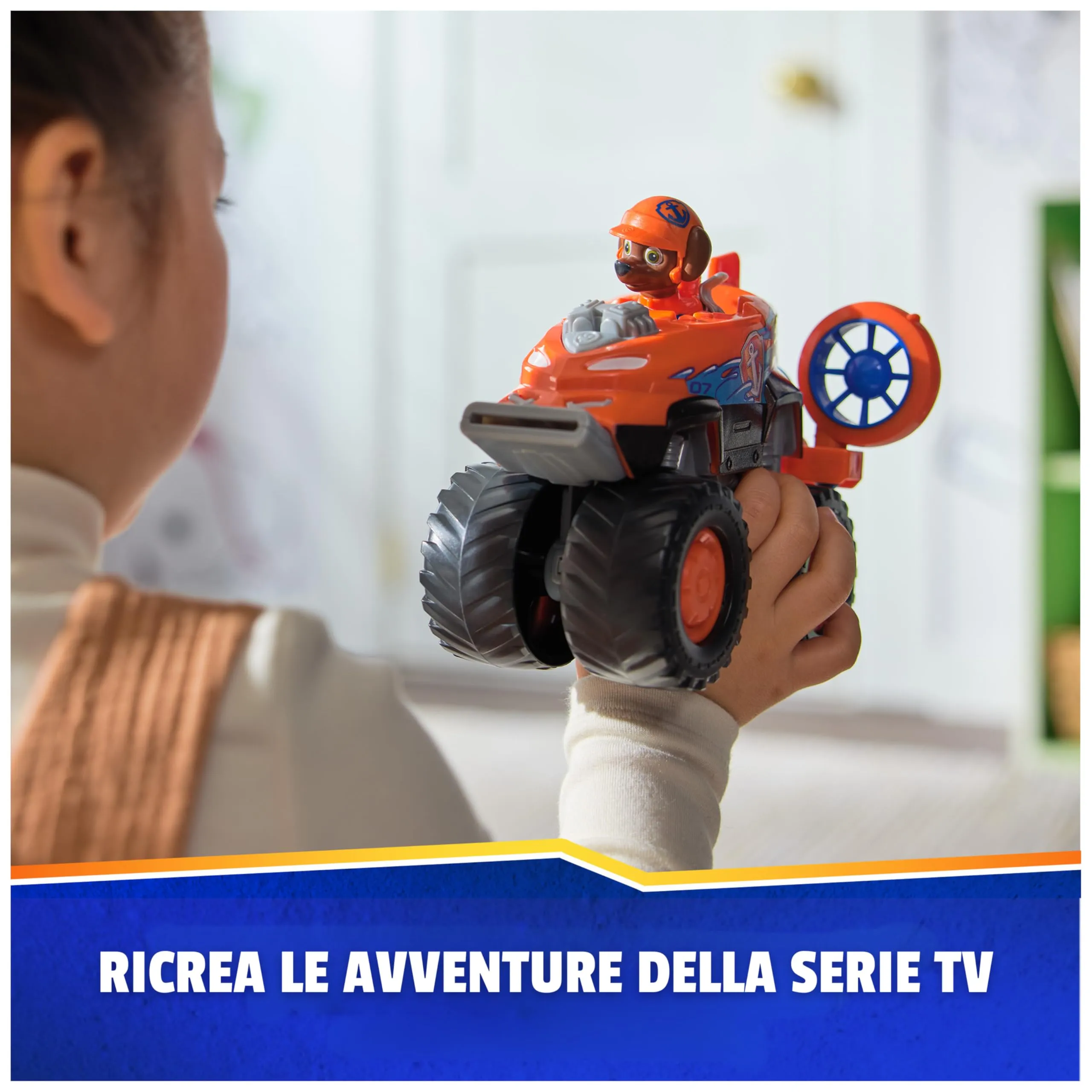 Paw Patrol Rescue Wheels Hovercraft di Zuma Veicolo Giocattolo - immagine 9