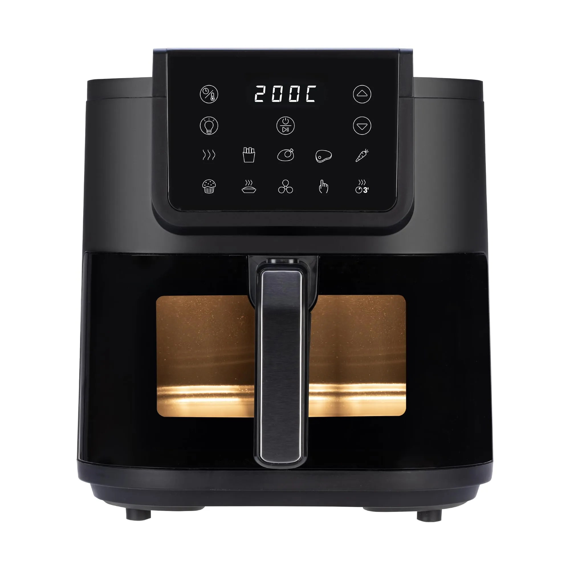 Ardes Friggisana Infinity ARFRYA08LV Friggitrice ad Aria 8 Litri 10 in 1 con Finestra e Tecnologia Rapid Air - immagine 1