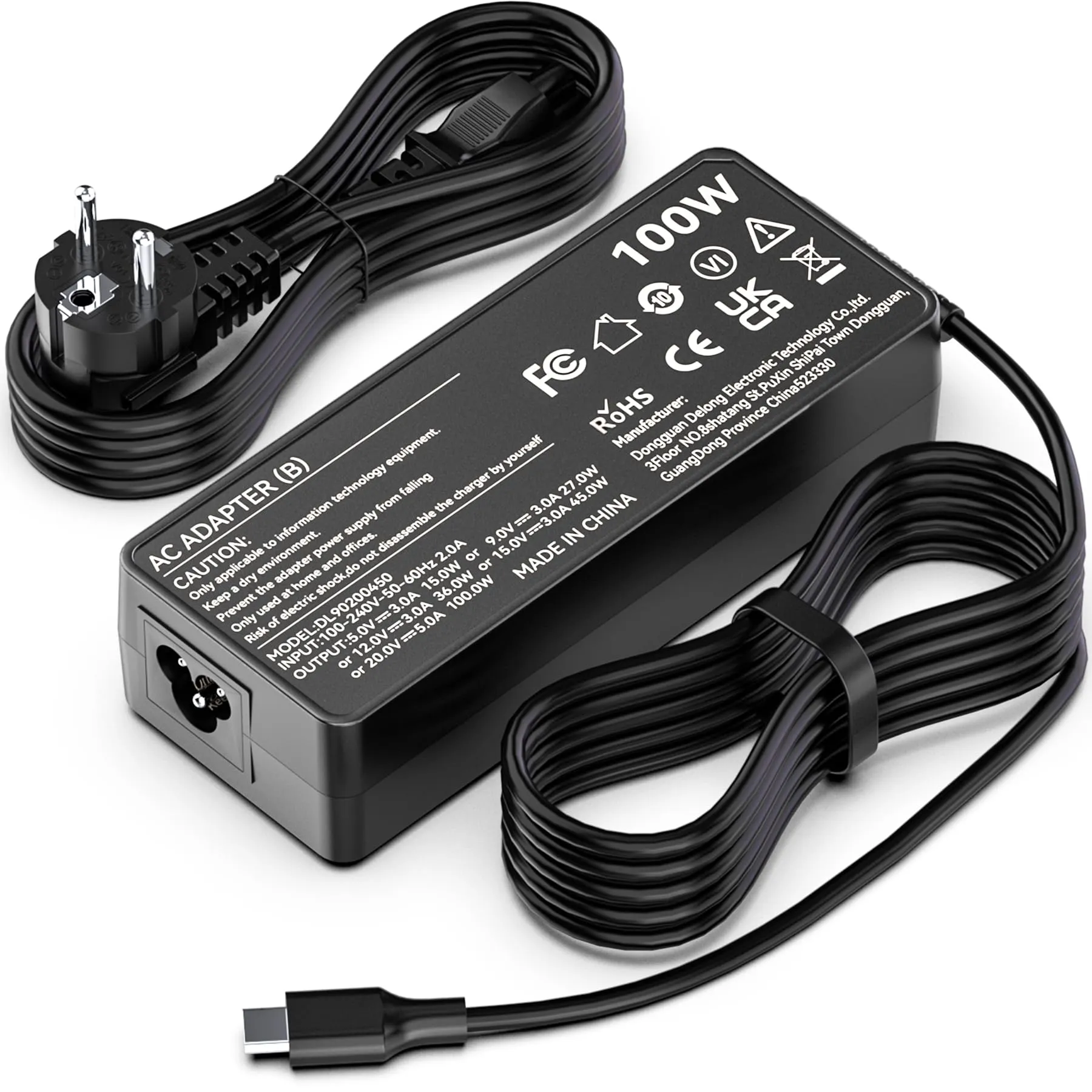 Cavo di ricarica USB C da 100 W - immagine 1