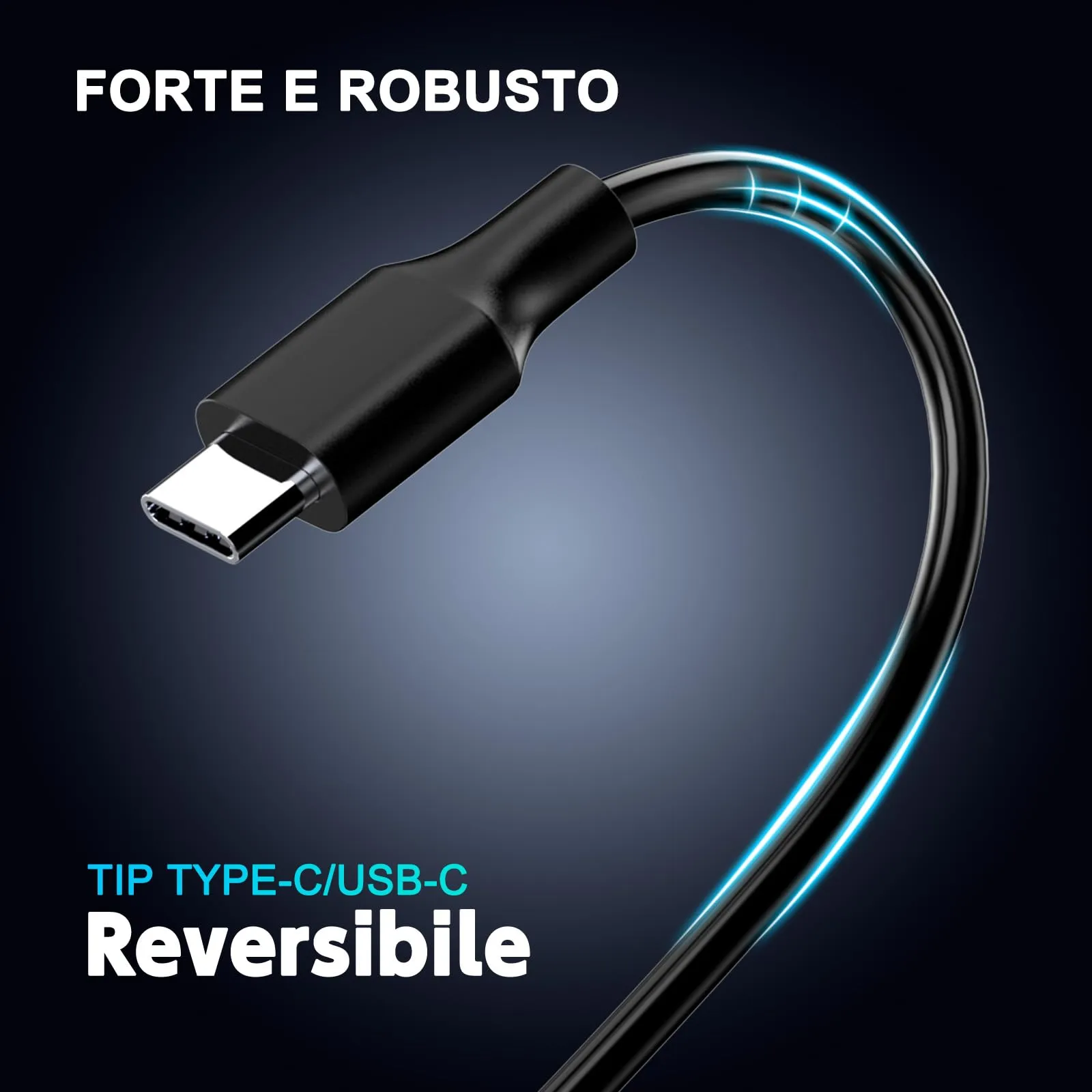 Cavo di ricarica USB C da 100 W - immagine 2