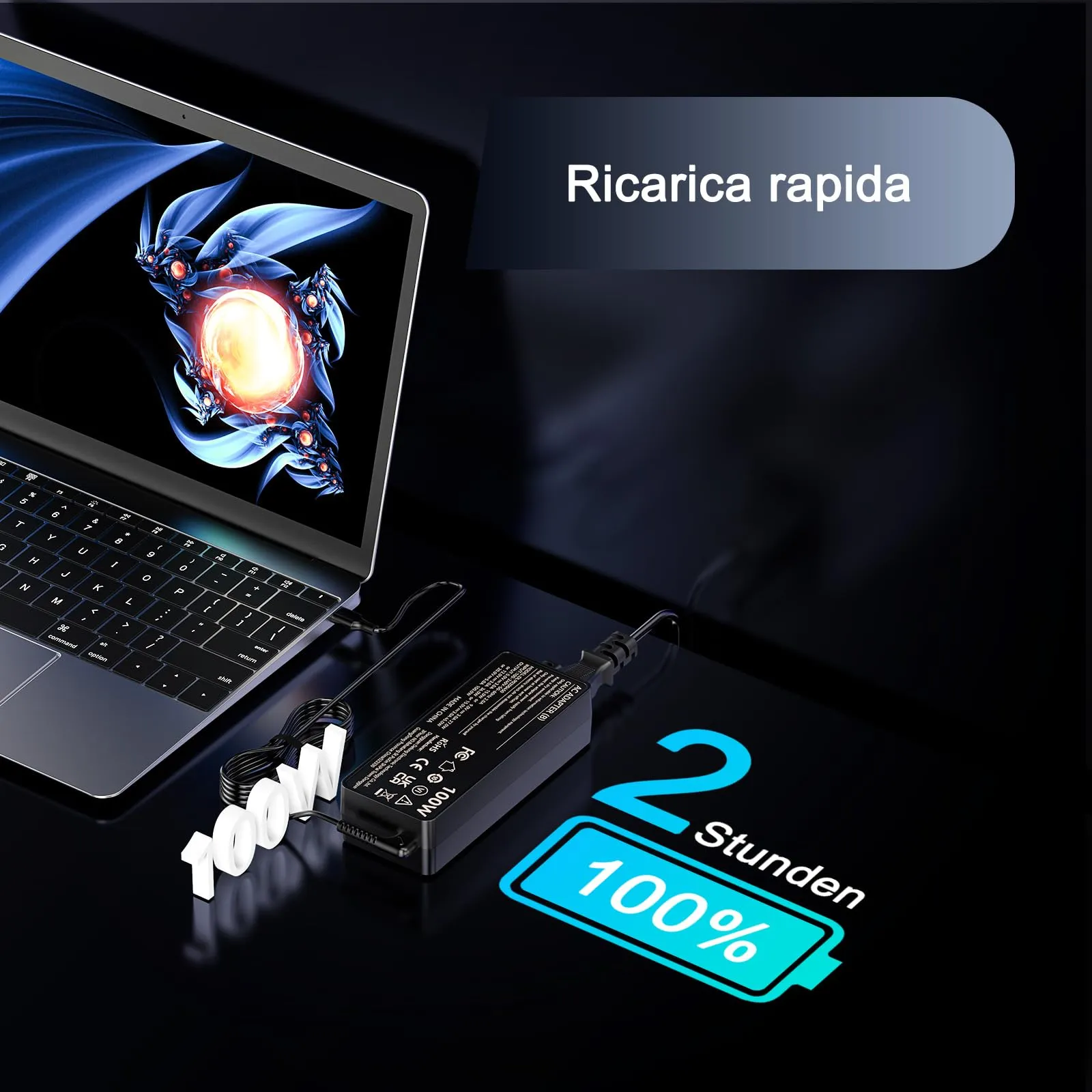 Cavo di ricarica USB C da 100 W - immagine 6