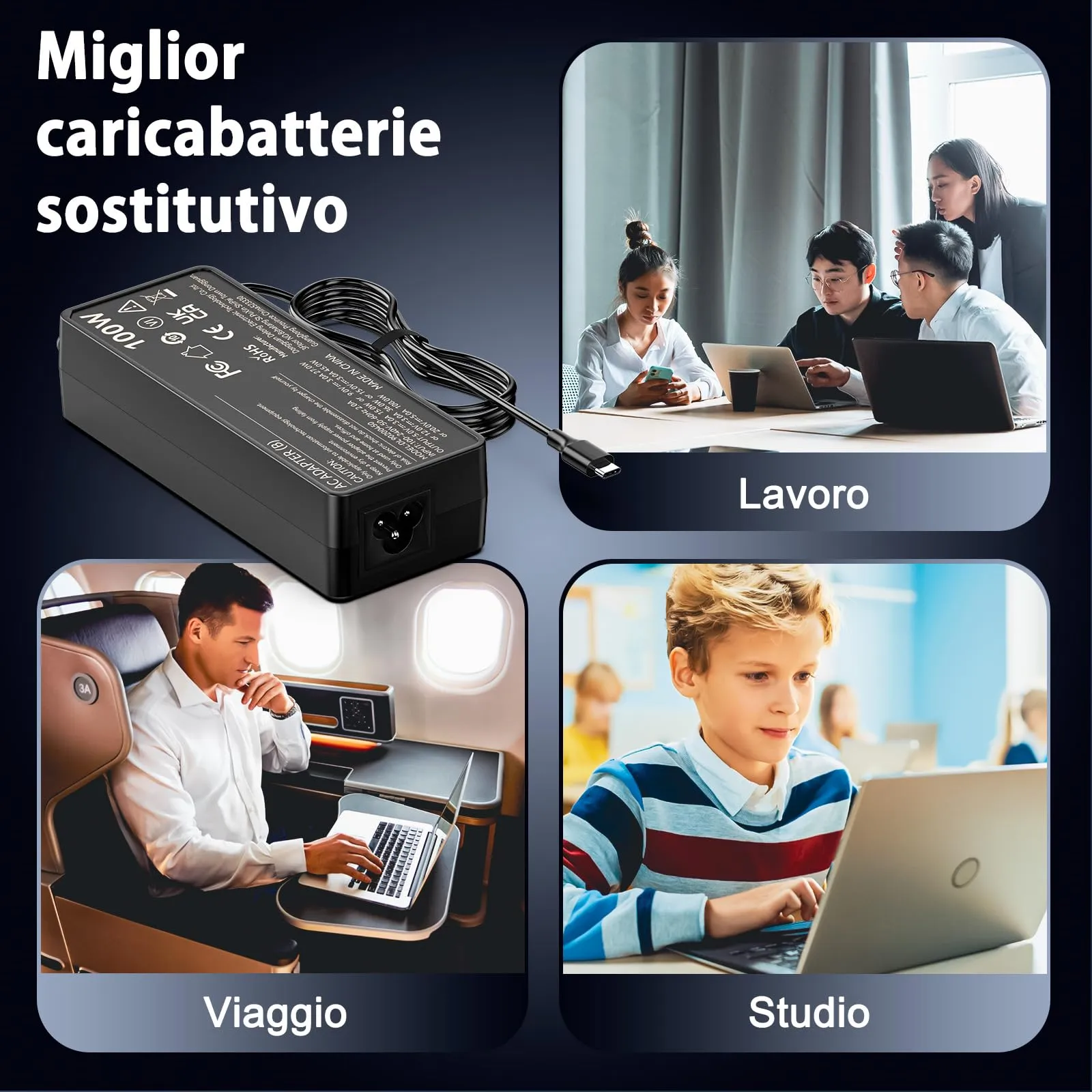 Cavo di ricarica USB C da 100 W - immagine 7