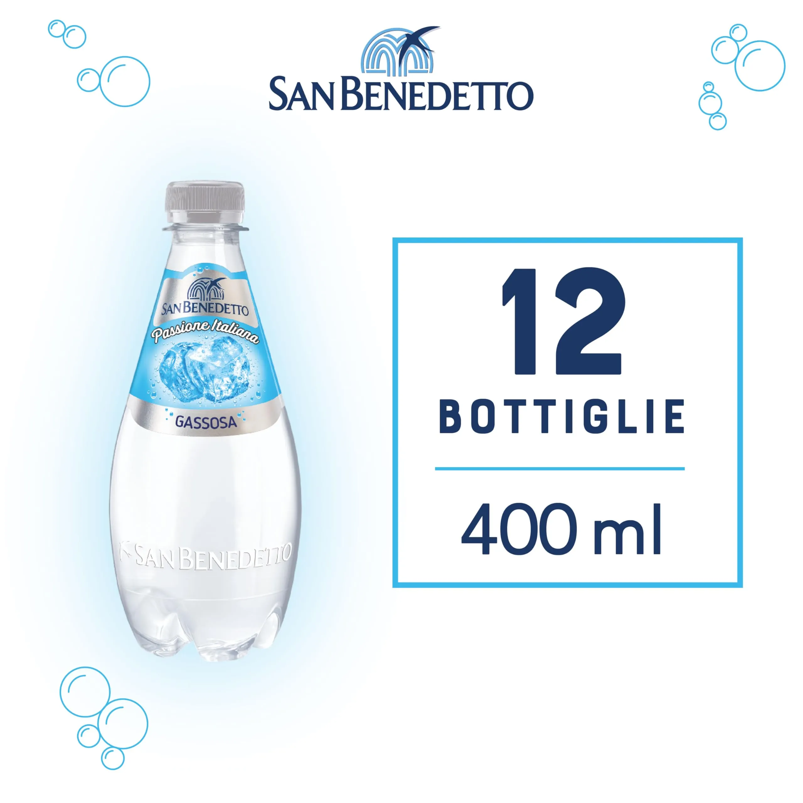 San Benedetto Passione Italiana Gassosa, 12x400 ml - immagine 7