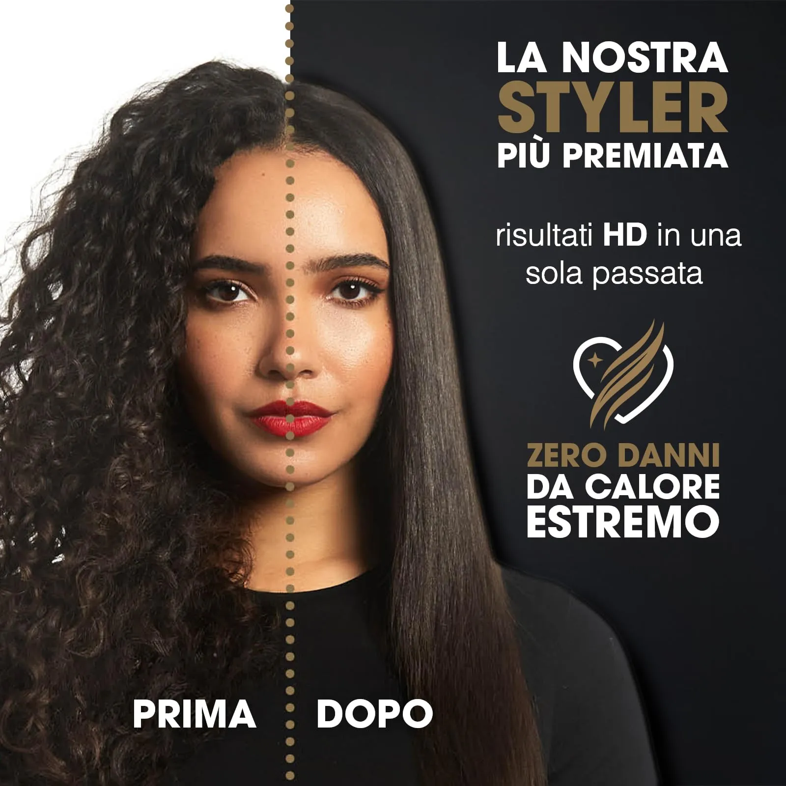 ghd Chronos Piastra Capelli Professionale con Lamelle in Ceramica, Nero - immagine 2