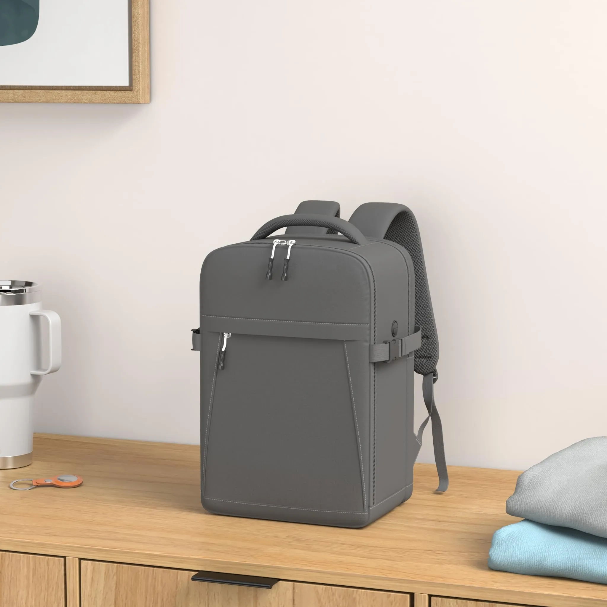 Xkdoai Zaino da Viaggio per Ryanair Bagaglio a Mano 40x30x20cm - immagine 2