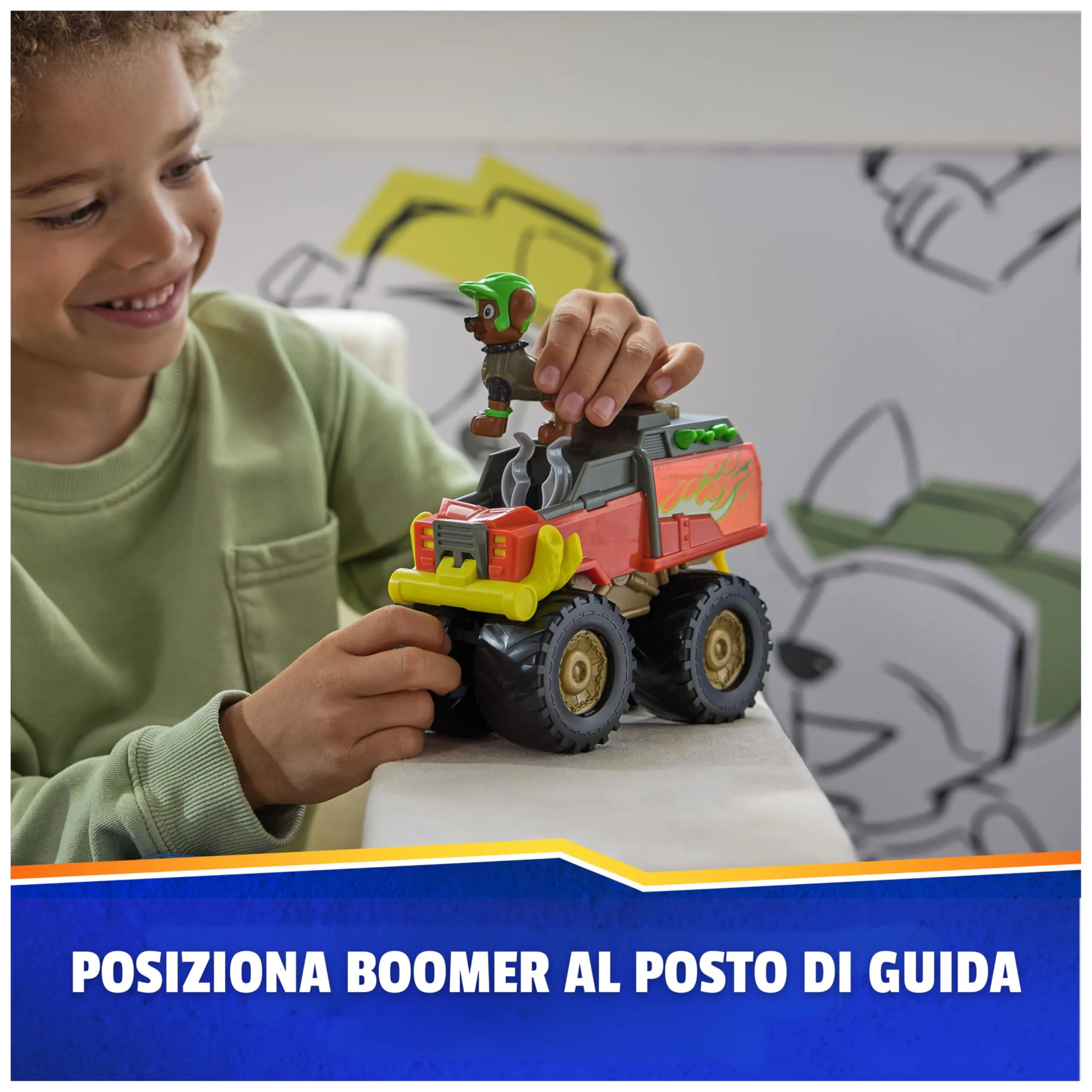 Paw Patrol Rescue Wheels Veicolo Giocattolo di Boomer - immagine 8