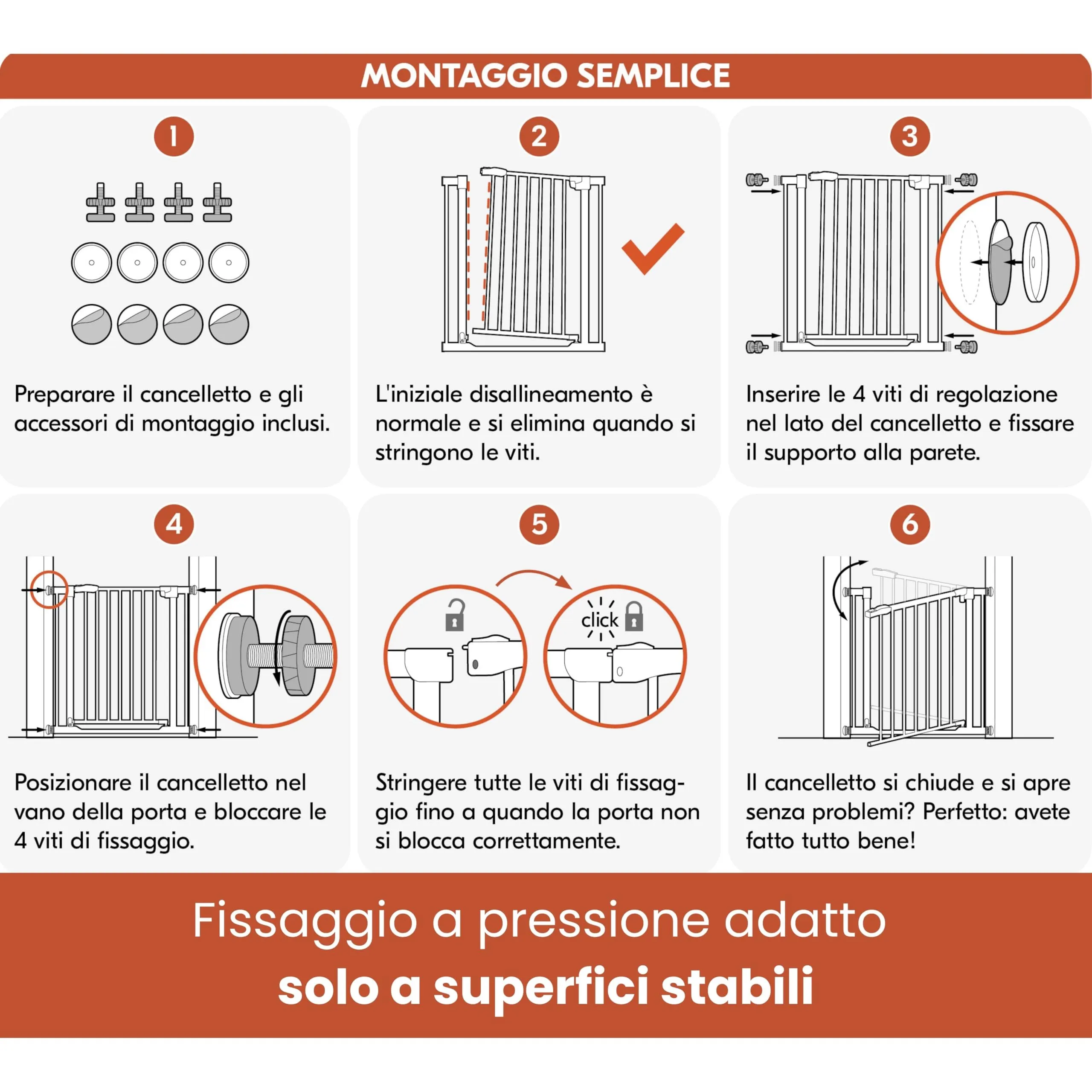 hauck Cancelletto di Sicurezza con Prolunga 9 cm, Soglia Piatta, White - immagine 8
