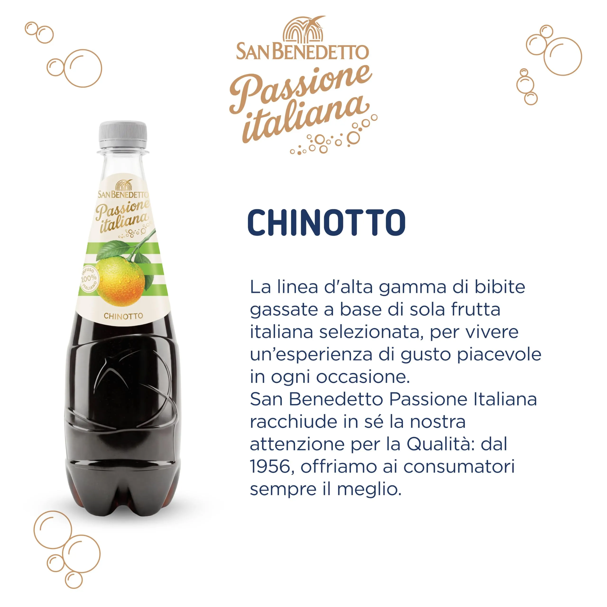San Benedetto Passione Italiana Chinotto, 6x750ml - immagine 4