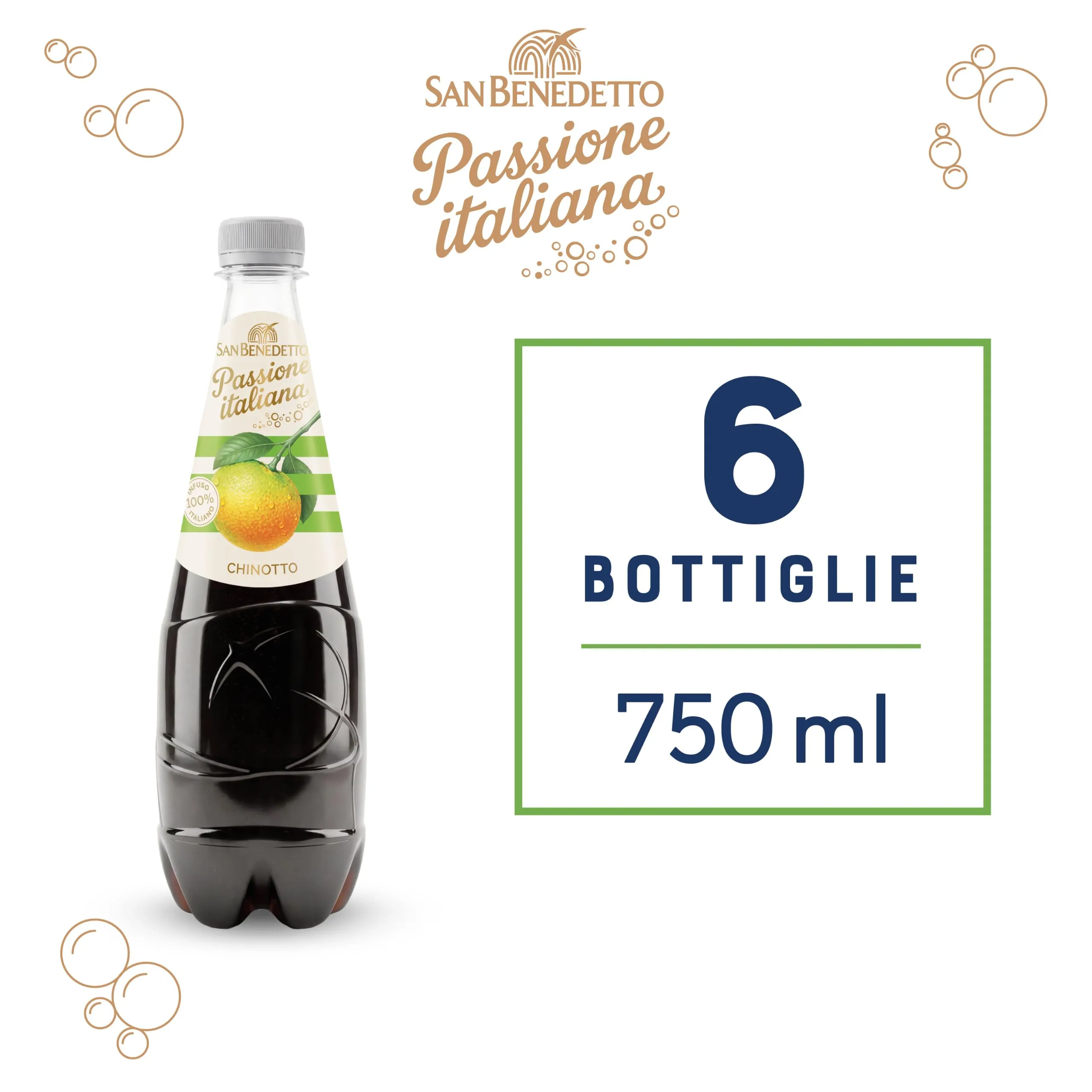 San Benedetto Passione Italiana Chinotto, 6x750ml - immagine 5