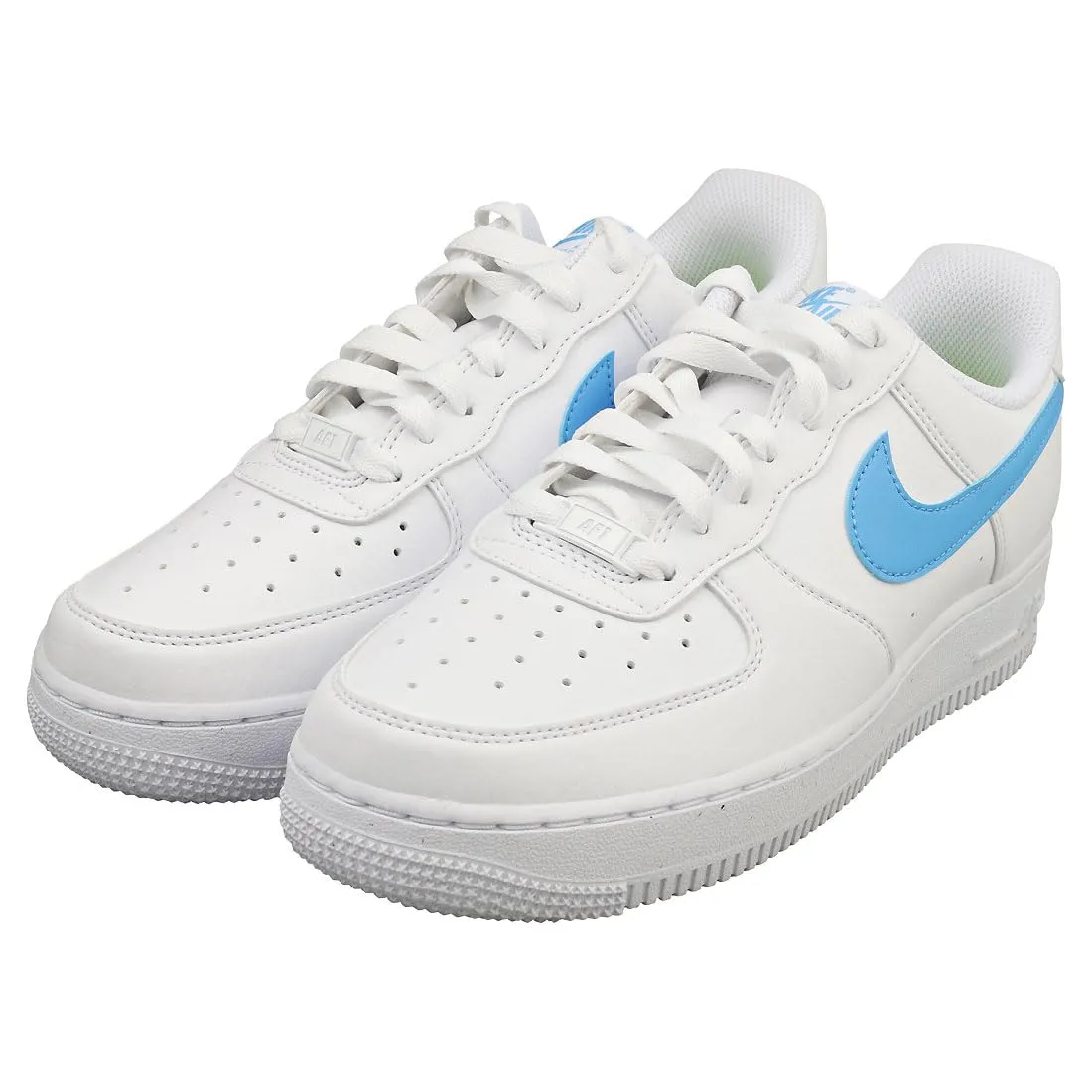 Nike Air Force 1 '07 NN Trainers DV3808 White University Blue 103 - immagine 9