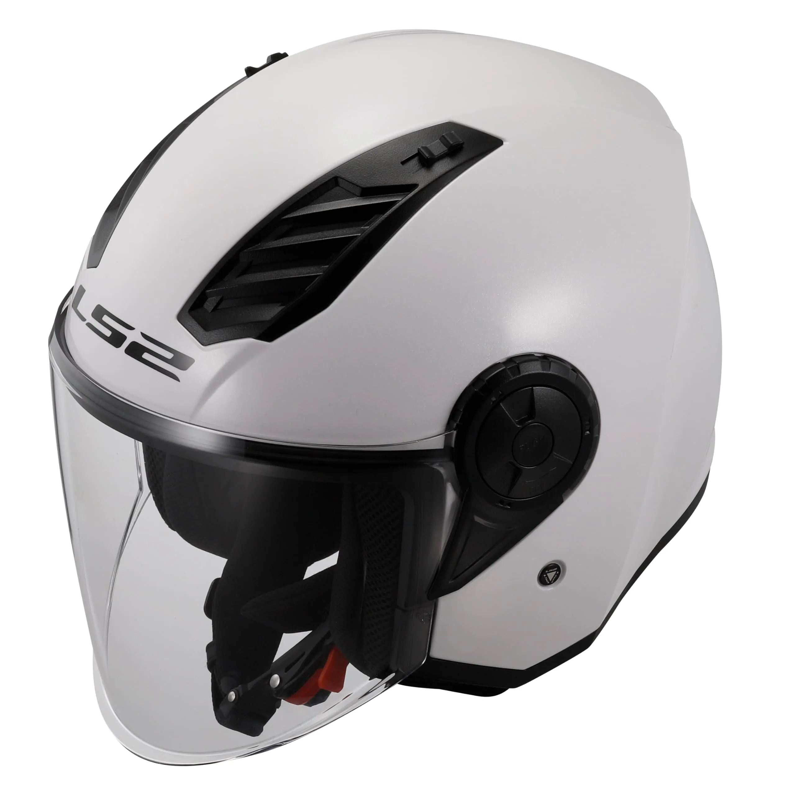 LS2 Airflow II Jet Helmet - Gloss White, 3XL - immagine 5