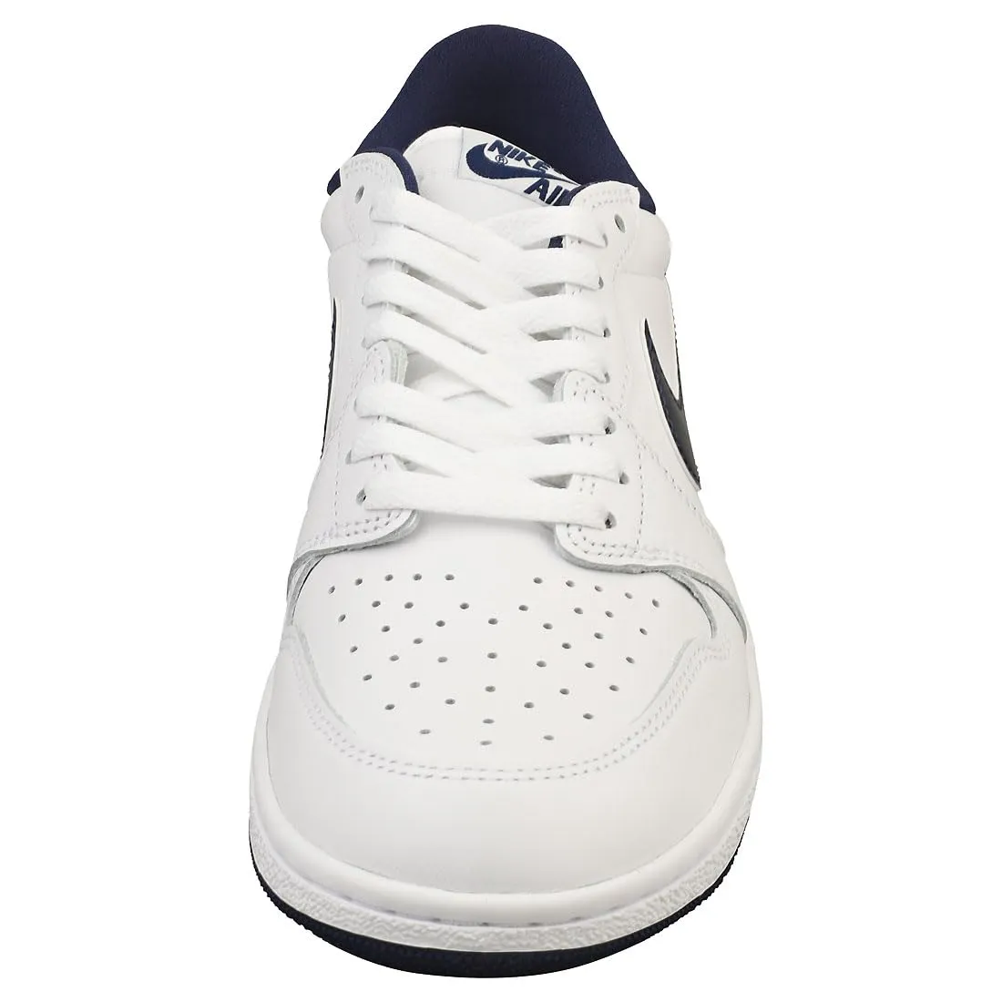 Nike Air Jordan 1 Low Men's Shoes - FB9933-141 - Bianco Blu Navy - immagine 3