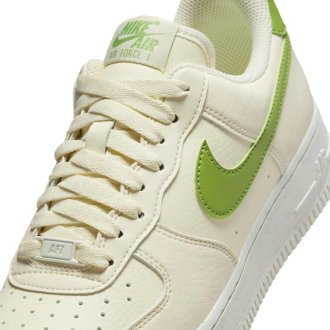 Nike Air Force 1 '07 NN DV3808-102, Latte di Cocco Clorofilla Vela Volt, 36 EU - immagine 7