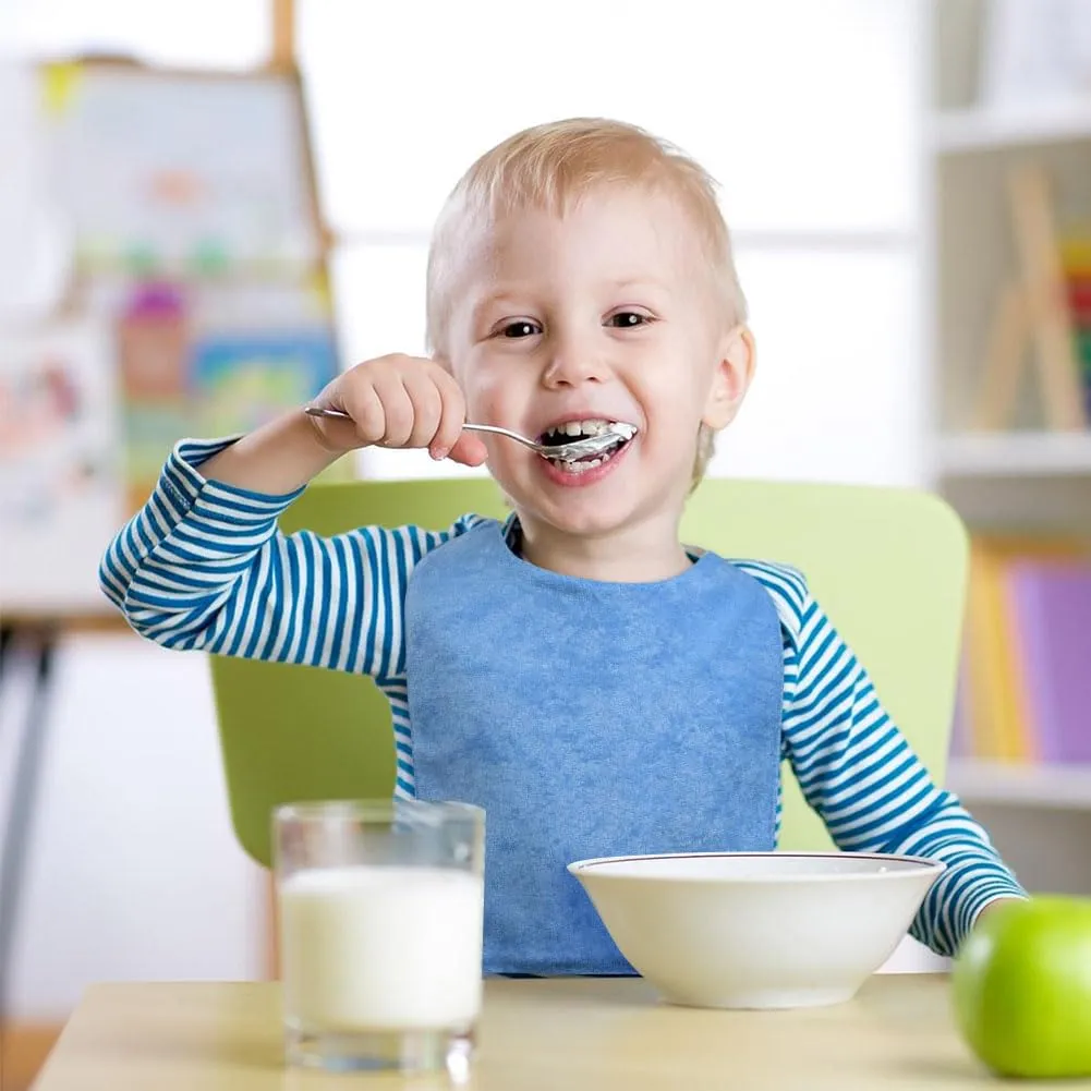 Vicloon Bavaglini in spugna impermeabili per bambini, 5 pezzi - immagine 7