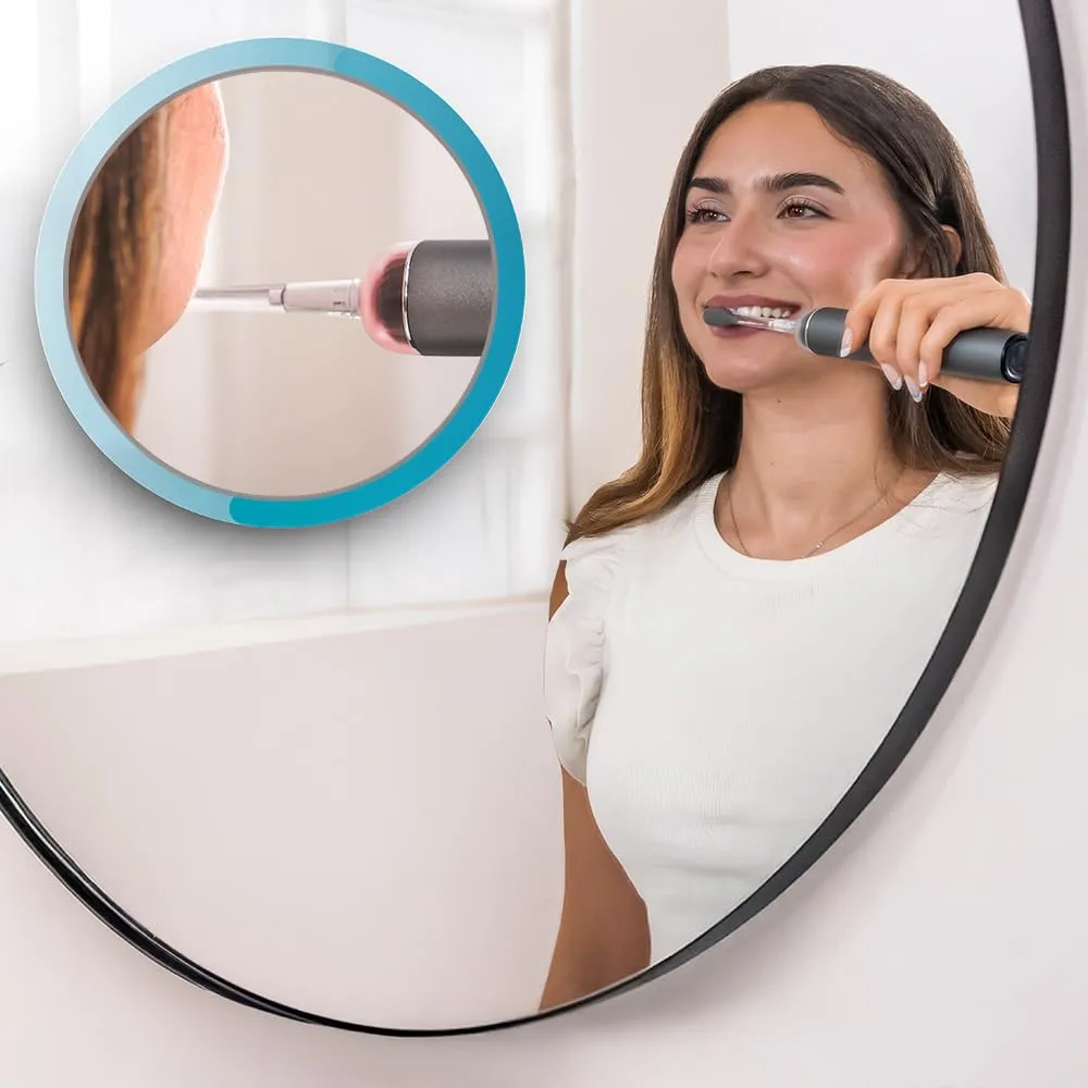 Cecotec ToothCare UltraSonic EliteSwing Spazzolino Elettrico Sonico, 4 Modalità, 66000 giri/min, Motore Brushless, 2 Teste, Autonomia 30 Giorni - immagine 5