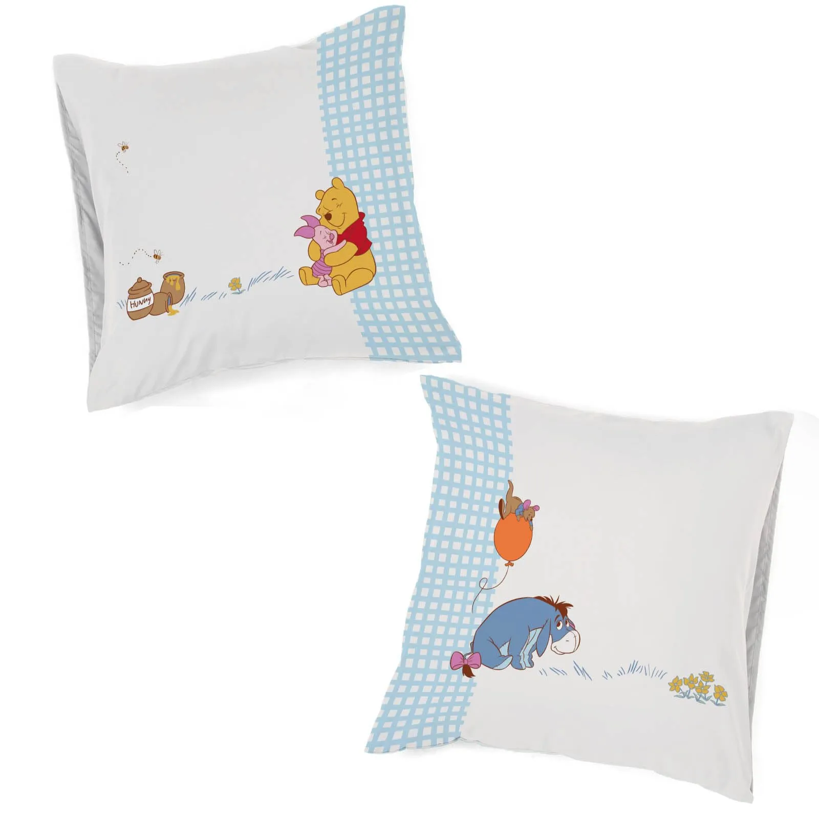 Jay Franco Disney Winnie The Pooh Set di biancheria da letto, 2 pezzi, bianco, singolo - immagine 3